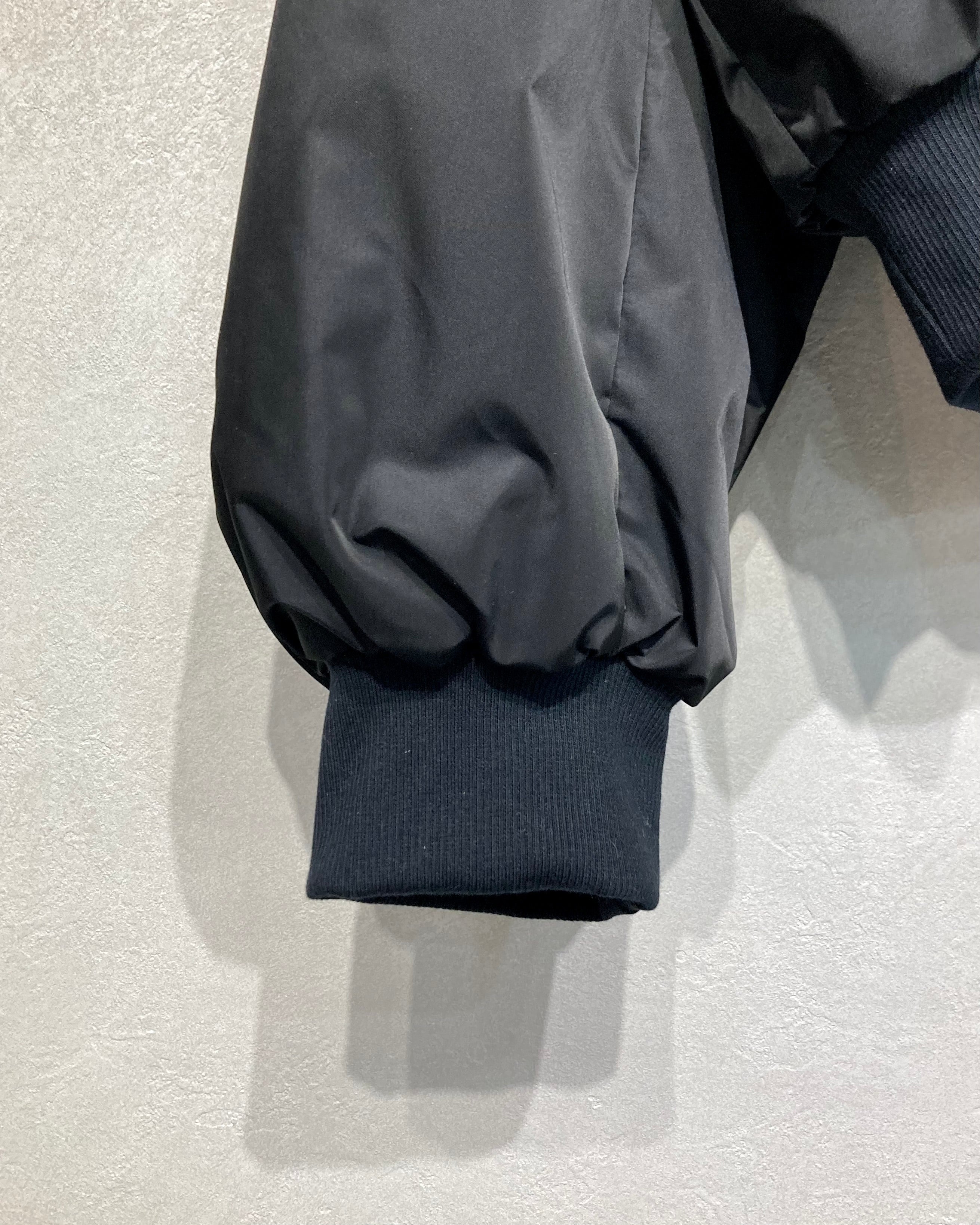 RYAW / HIDDEN BOMBER JACKET - Black