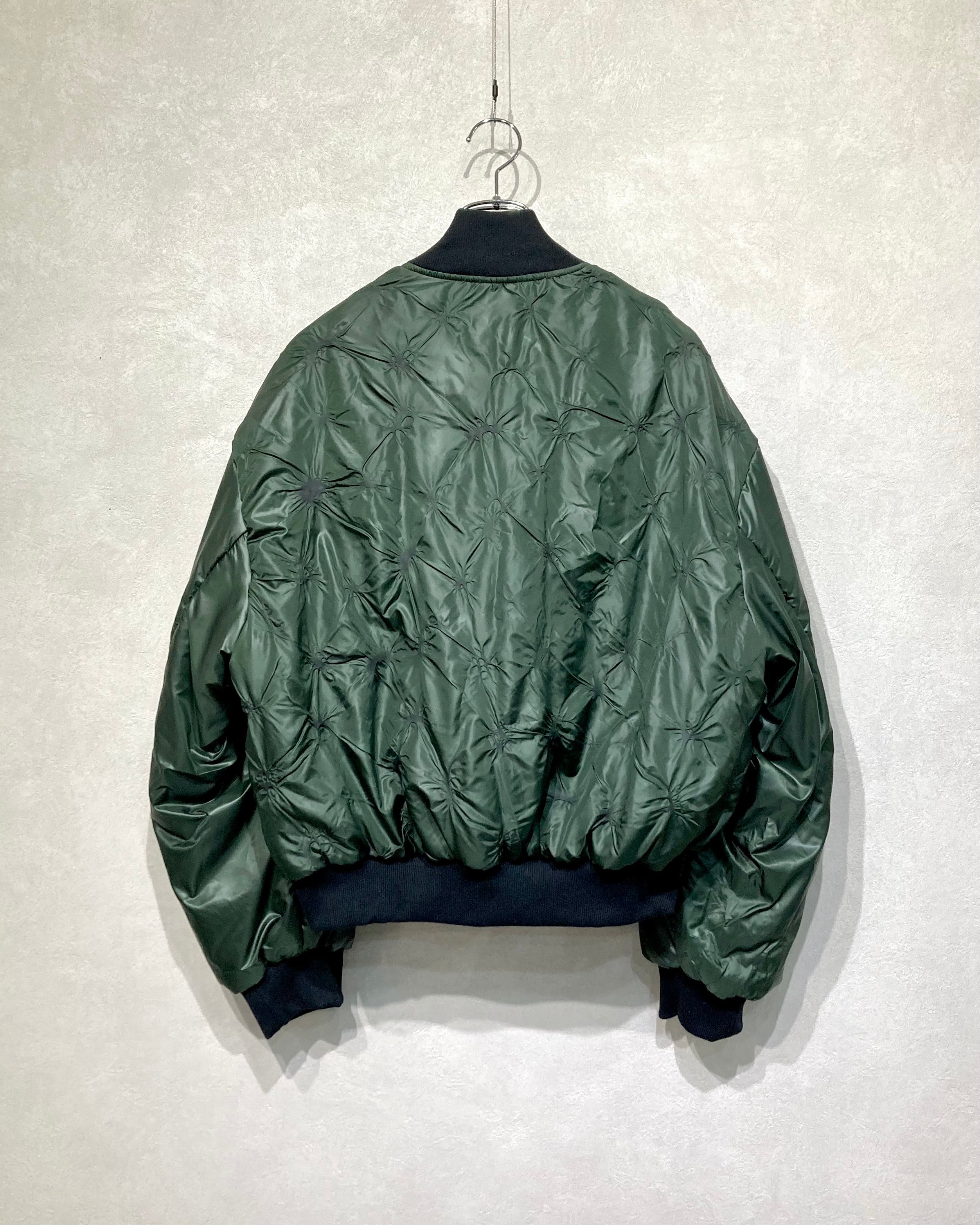 RYAW / HIDDEN BOMBER JACKET - Black