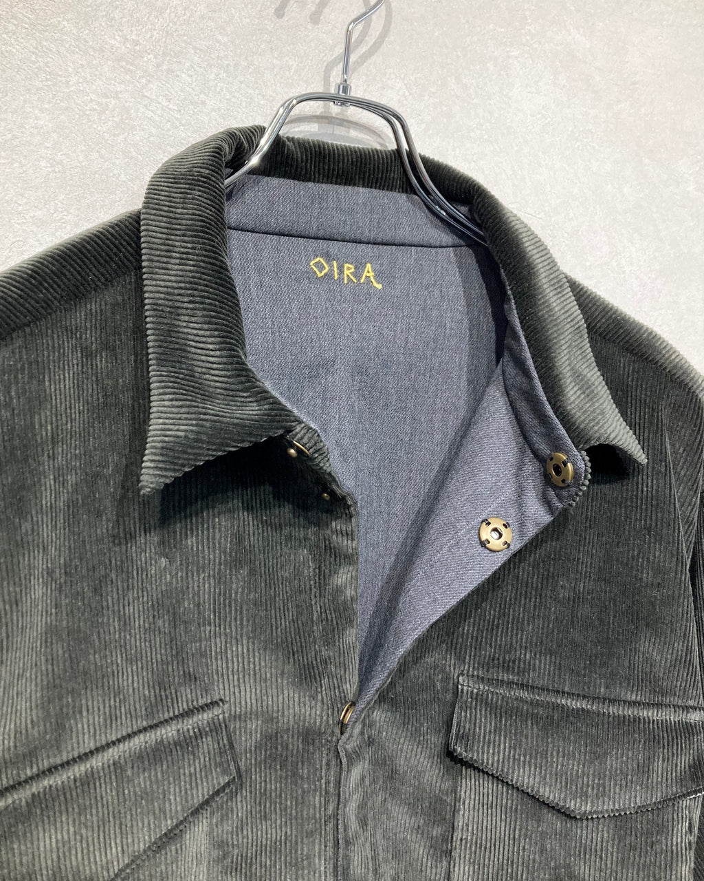OIRA / REVERSIBLE CPO SHIRT ITALIAN WOOL