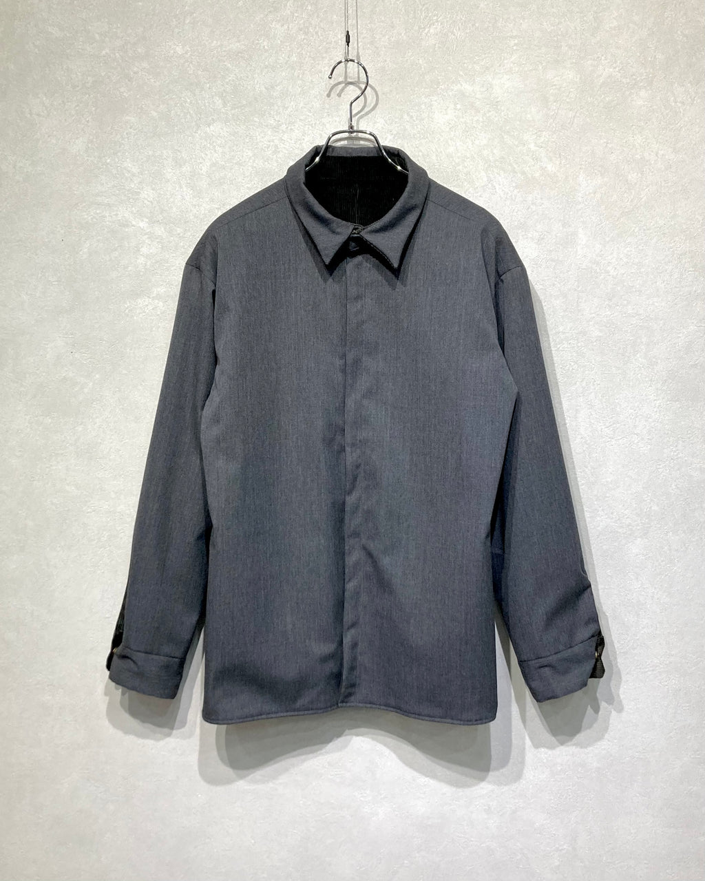 OIRA / REVERSIBLE CPO SHIRT ITALIAN WOOL