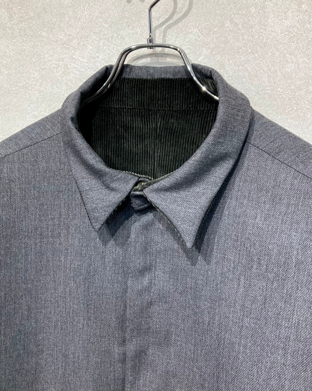 OIRA / REVERSIBLE CPO SHIRT ITALIAN WOOL