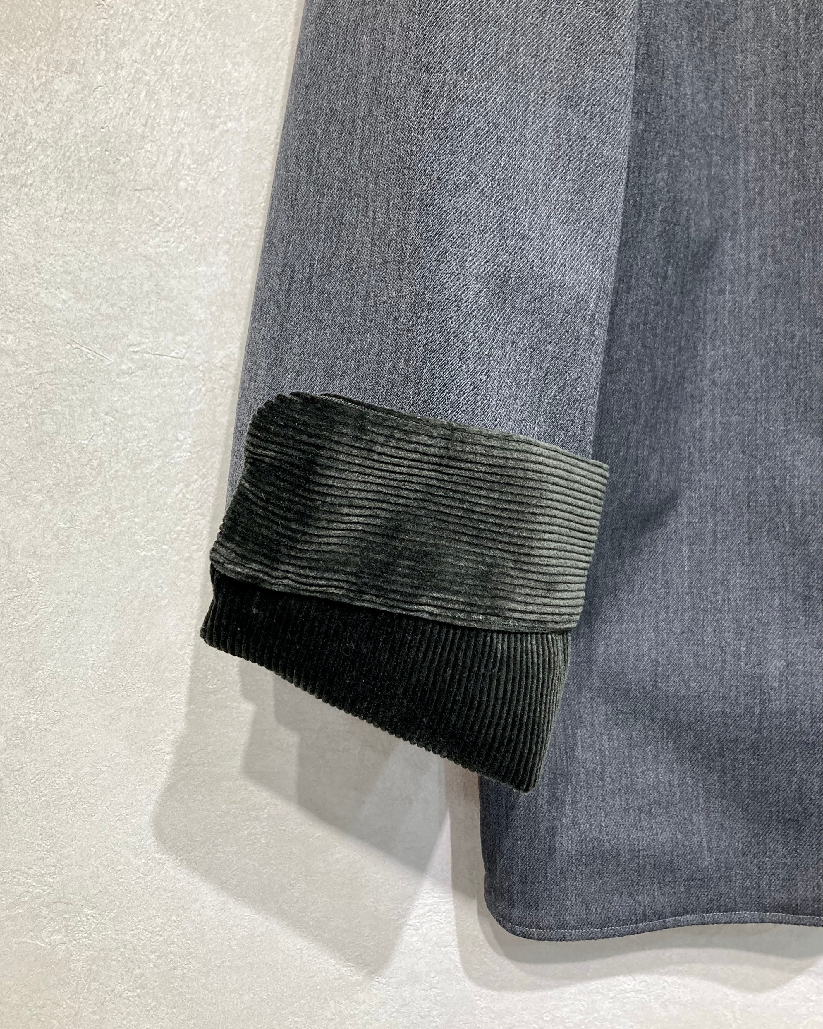 OIRA / REVERSIBLE CPO SHIRT ITALIAN WOOL