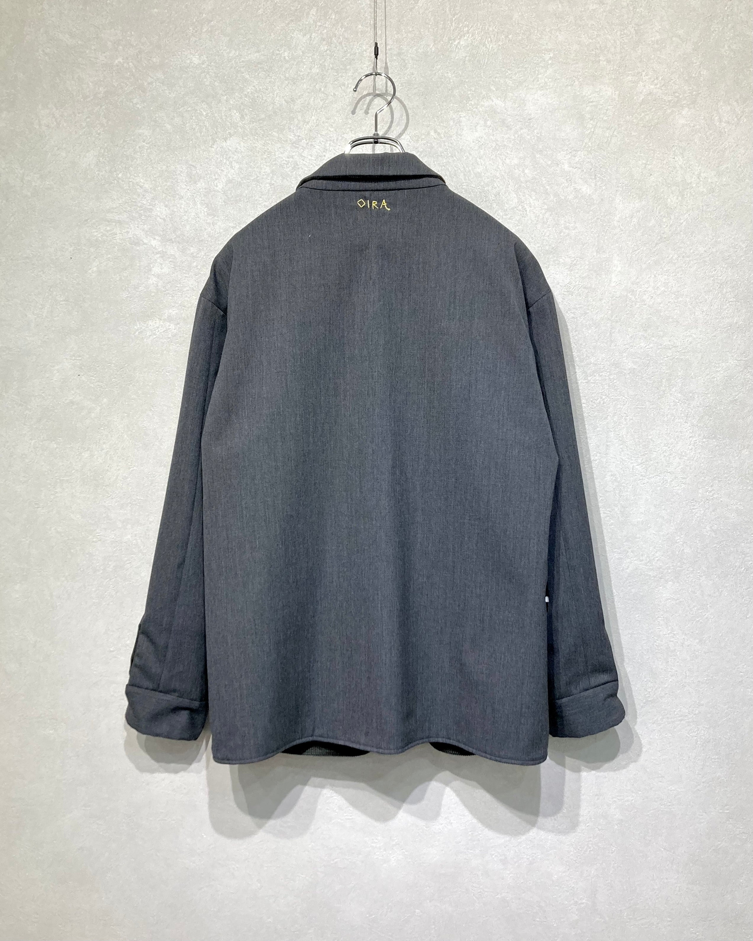 OIRA / REVERSIBLE CPO SHIRT ITALIAN WOOL