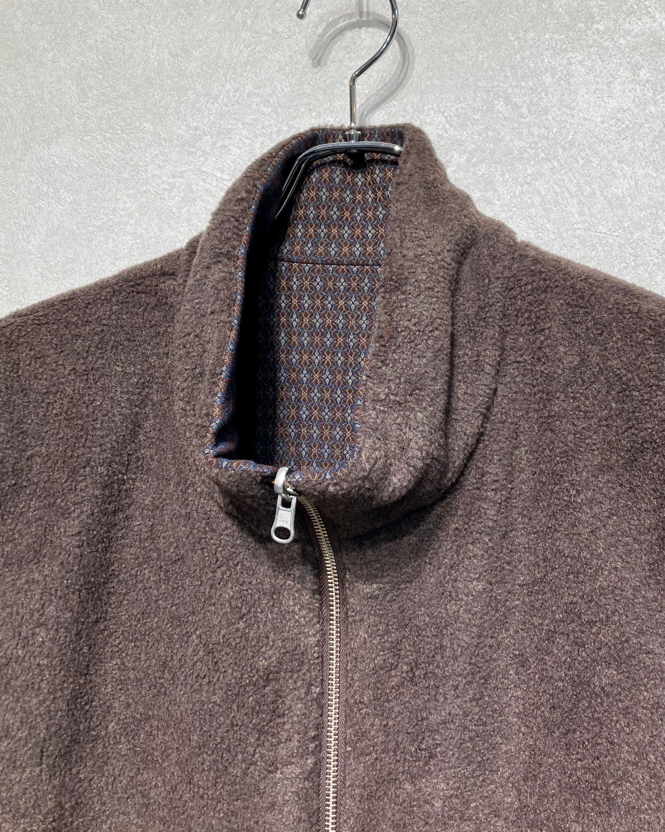 ABELIA EDOWARD GOUCHA / MINIBAG VEST JACQUARD - Brown