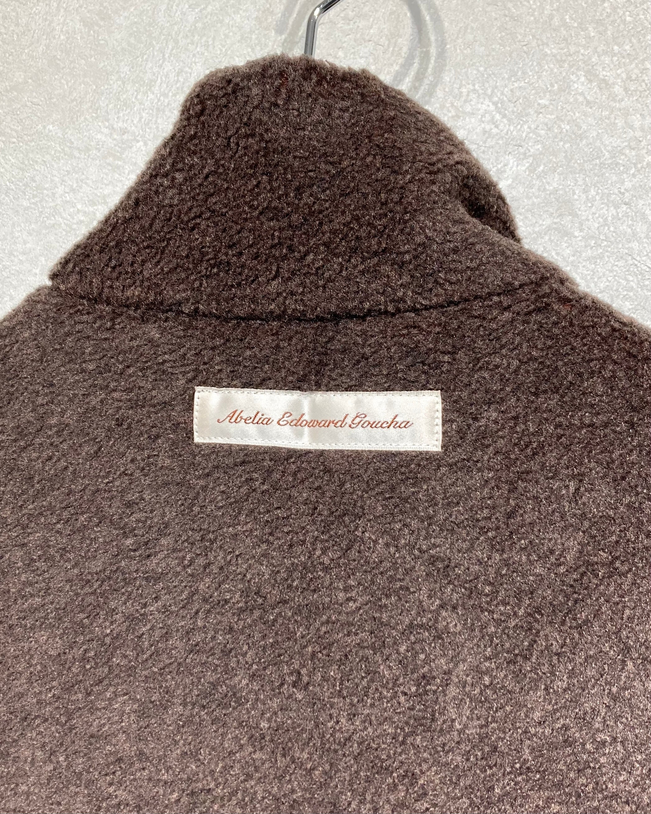 ABELIA EDOWARD GOUCHA / MINIBAG VEST JACQUARD - Brown