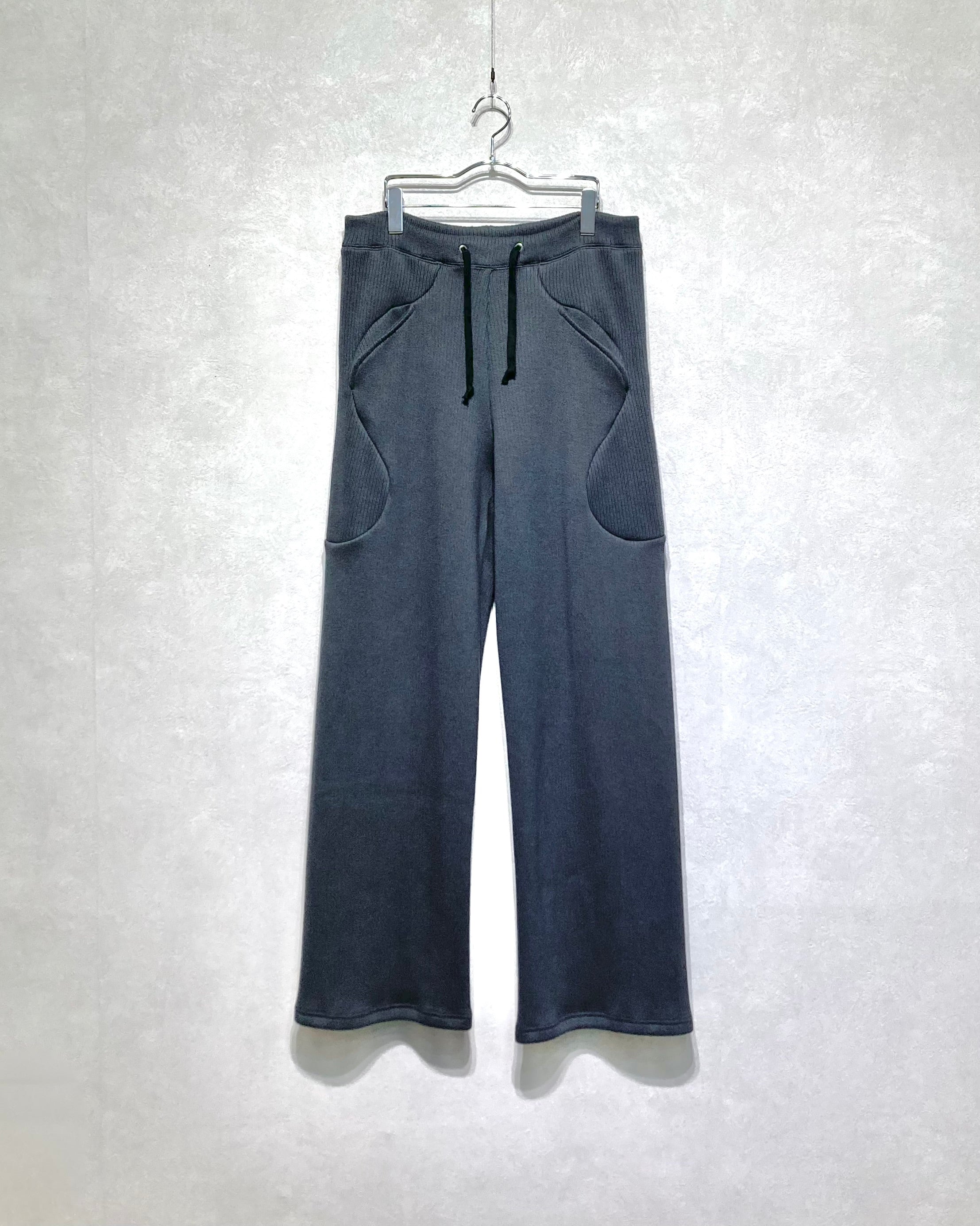OPPOSE DUALITY / SUB ONG RIB SWEAT PANTS - Black