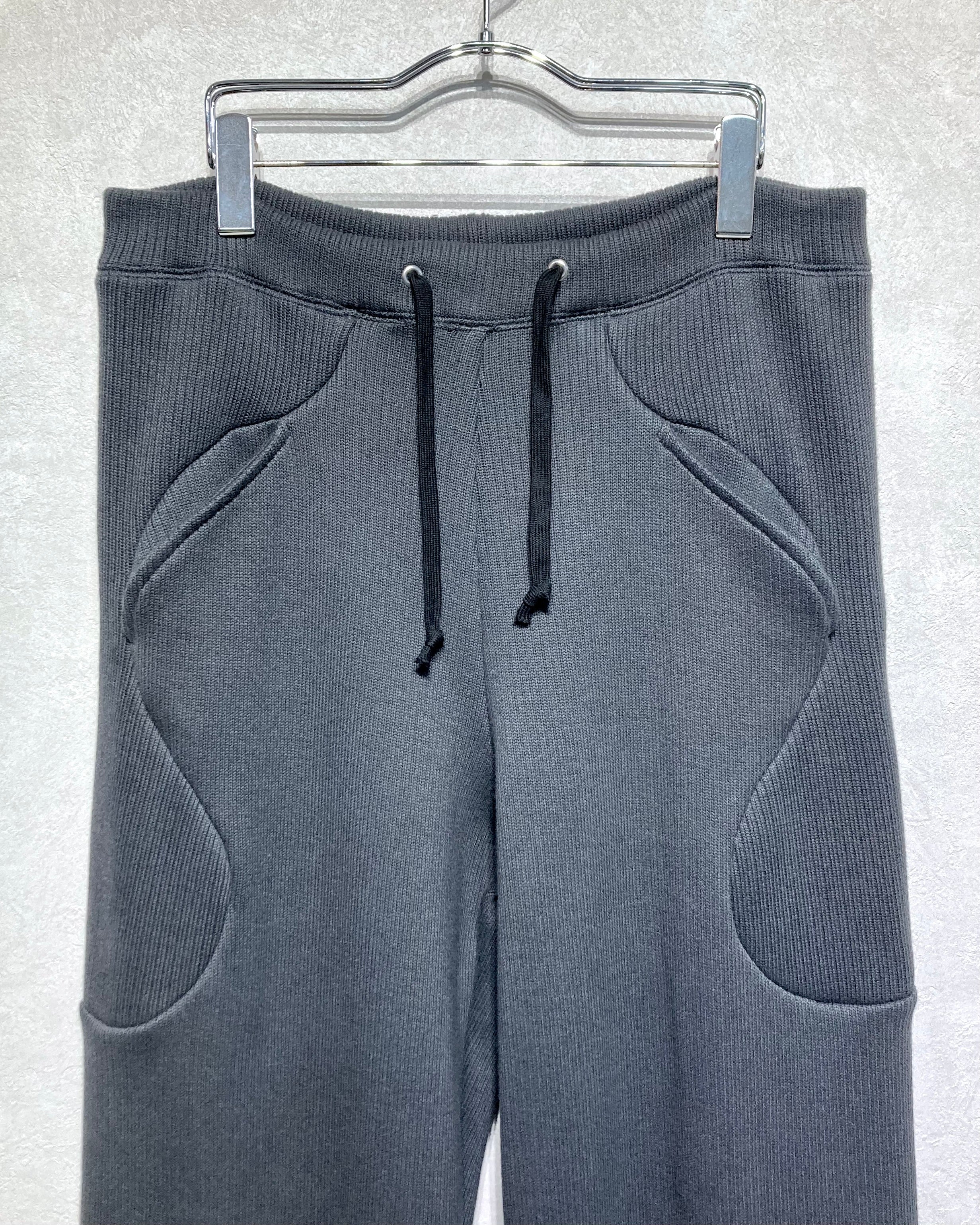 OPPOSE DUALITY / SUB ONG RIB SWEAT PANTS - Black