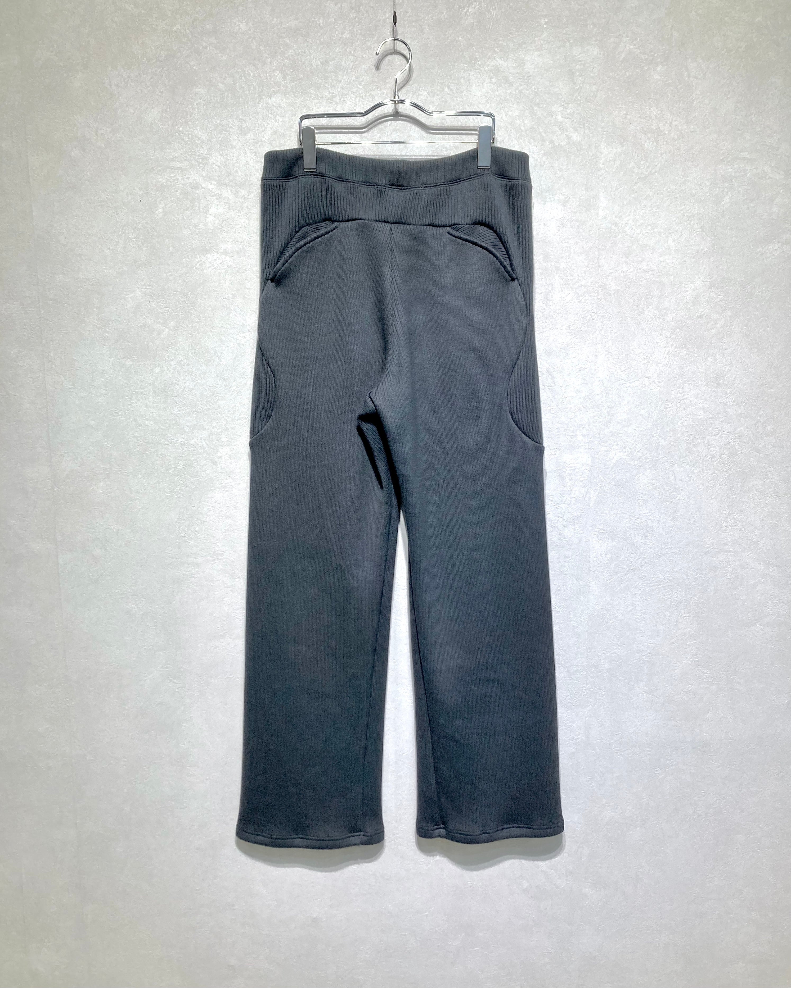 OPPOSE DUALITY / SUB ONG RIB SWEAT PANTS - Black