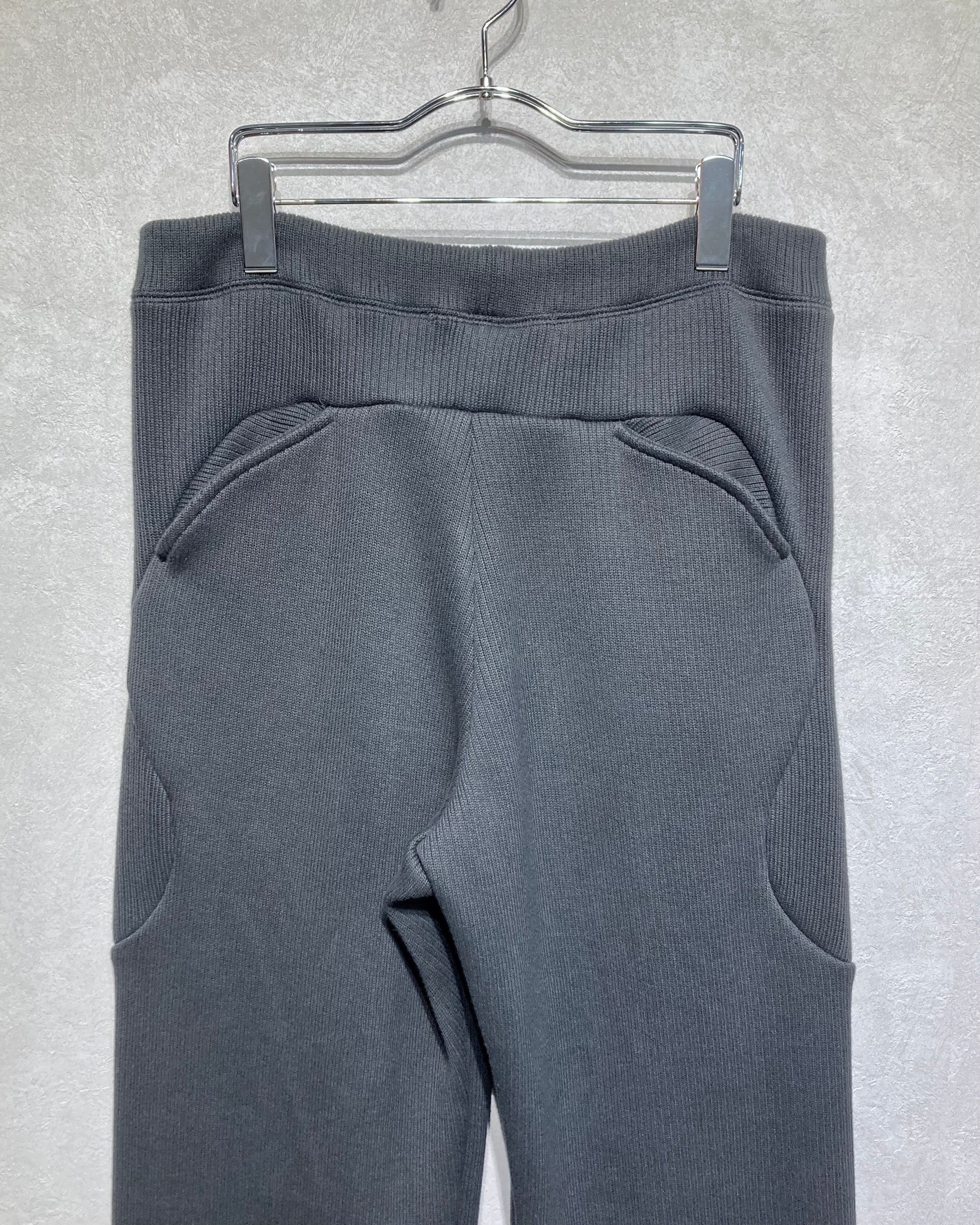 OPPOSE DUALITY / SUB ONG RIB SWEAT PANTS - Black