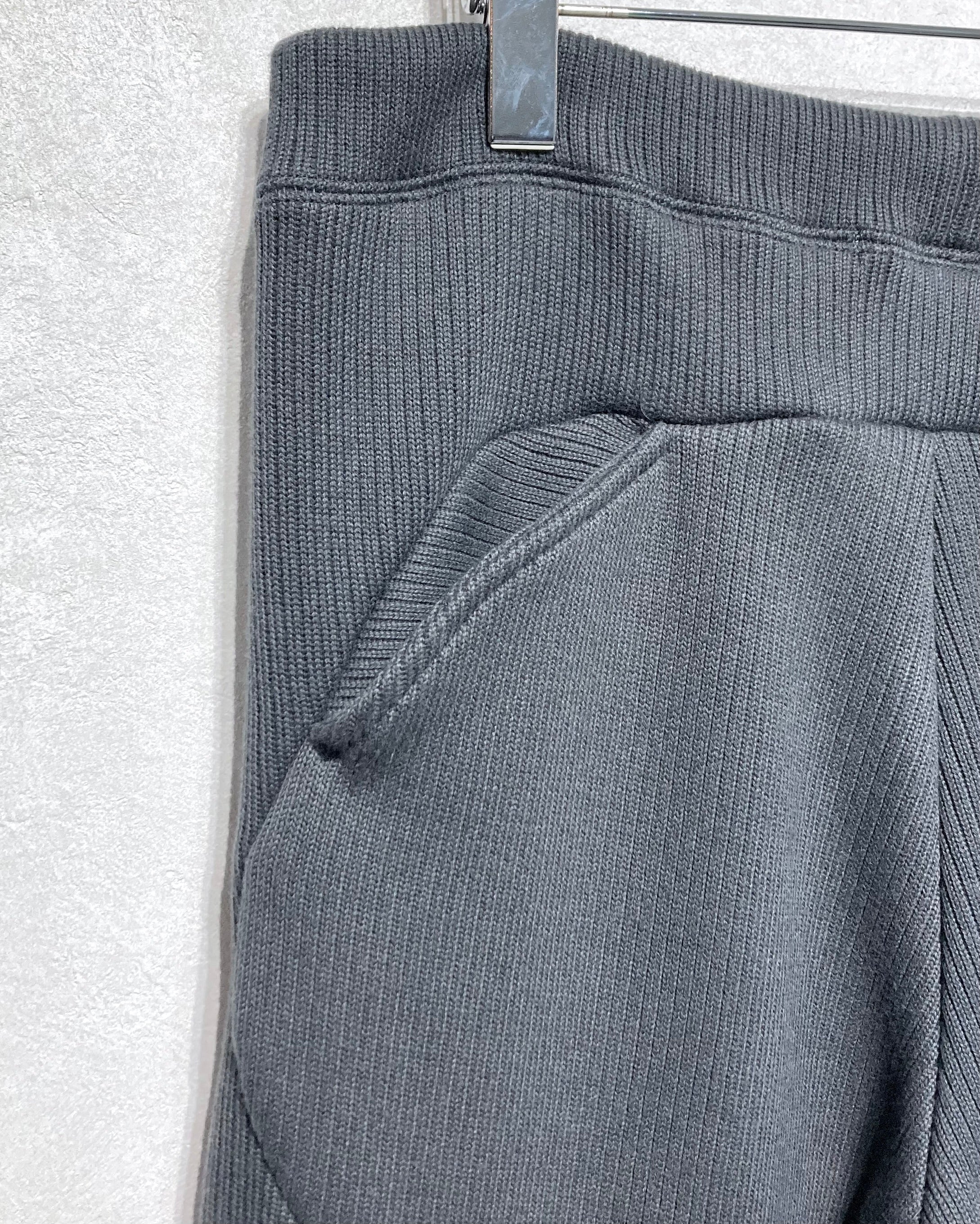 OPPOSE DUALITY / SUB ONG RIB SWEAT PANTS - Black