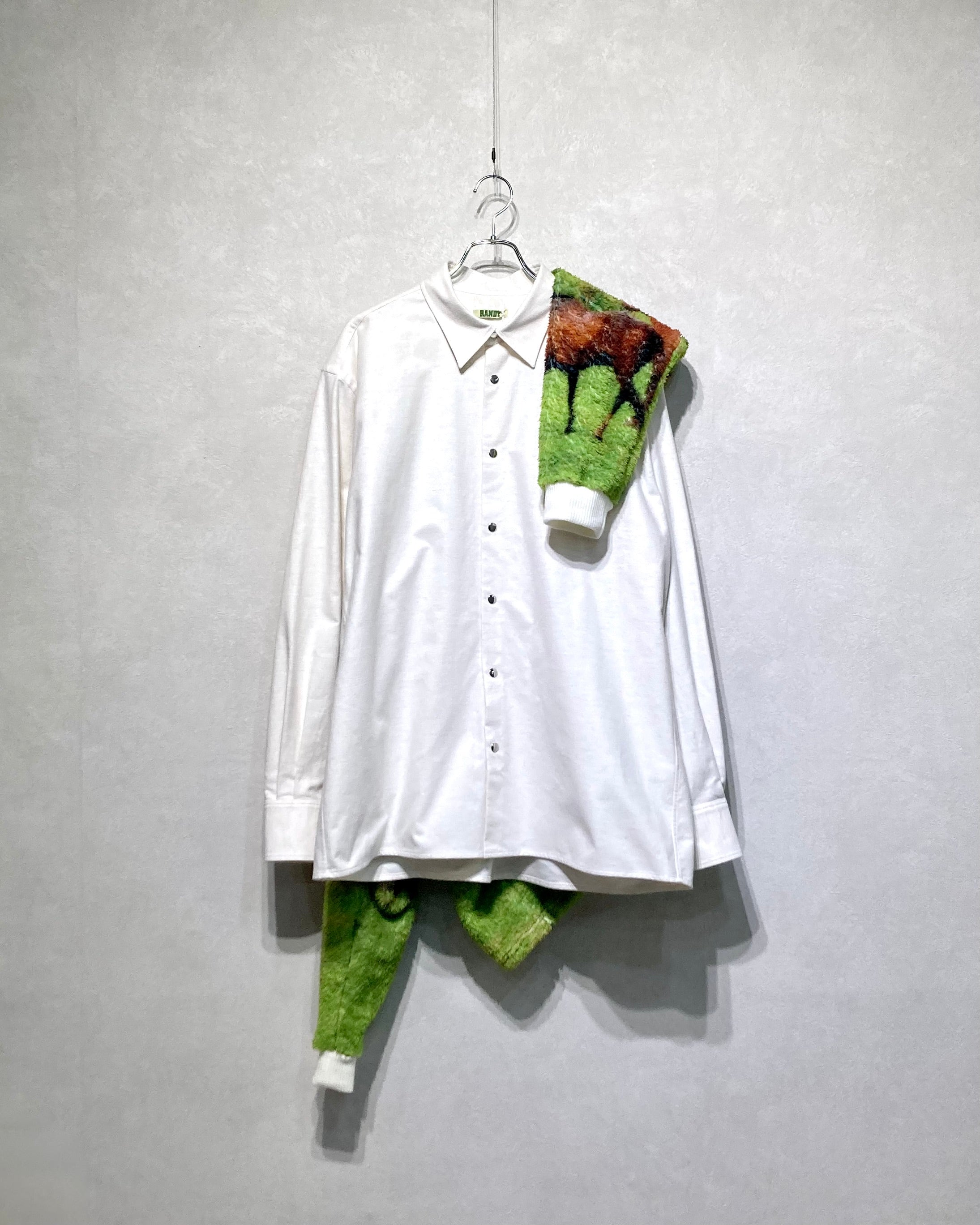 RANDY / SWEATING - White & horse