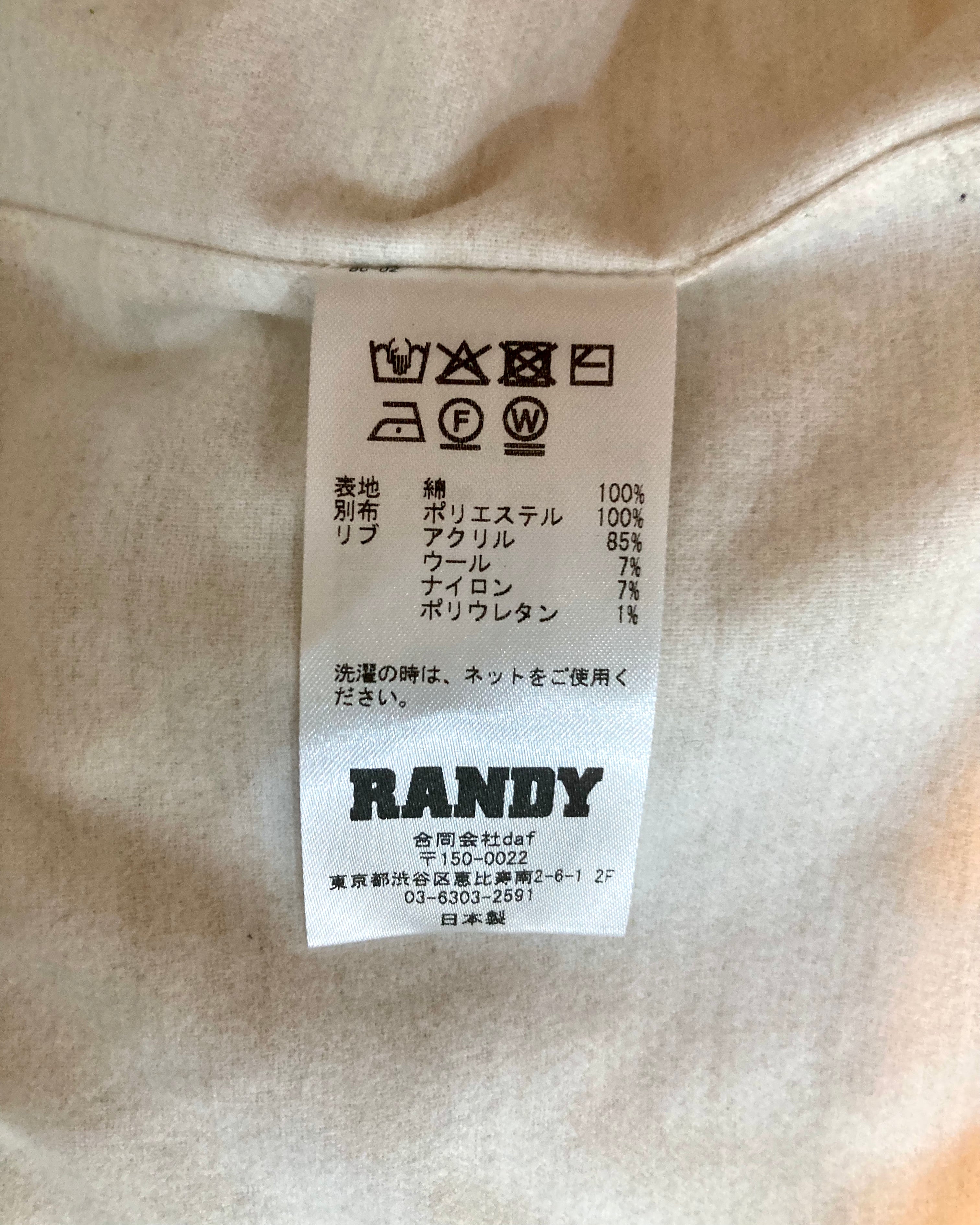 RANDY / SWEATING - White & horse