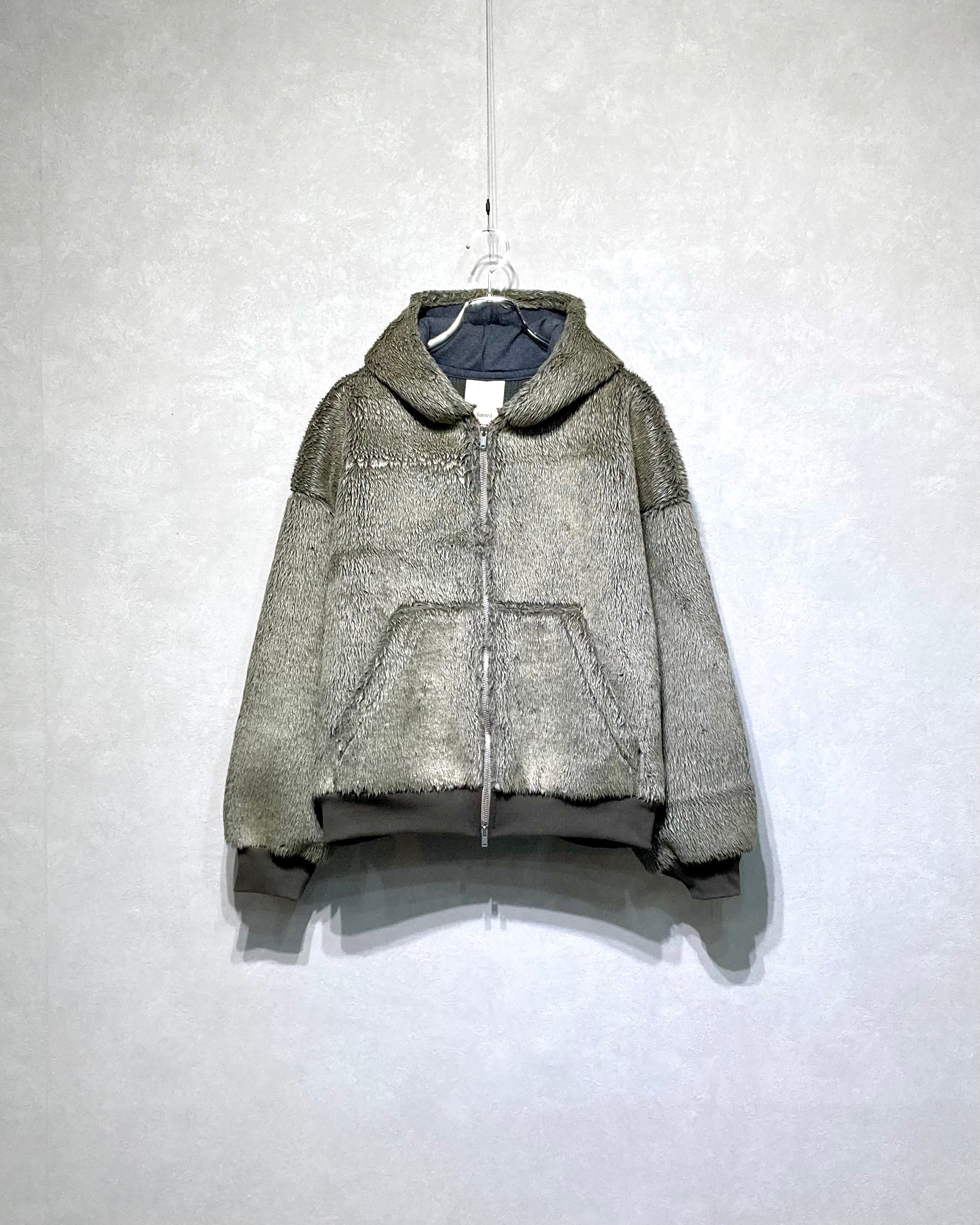 REFOMED / CASTRO BOA HOODIE - Greige