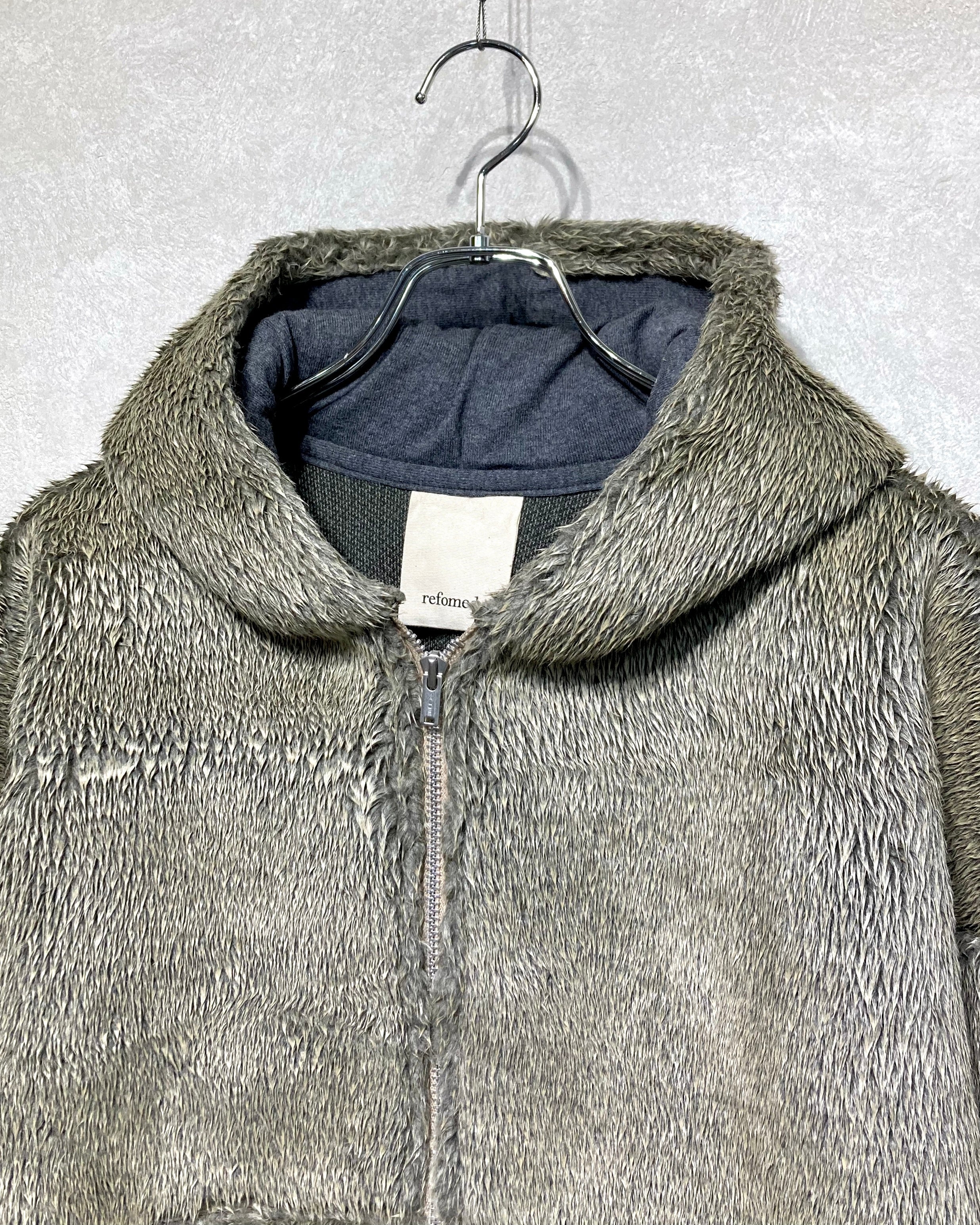 REFOMED / CASTRO BOA HOODIE - Greige