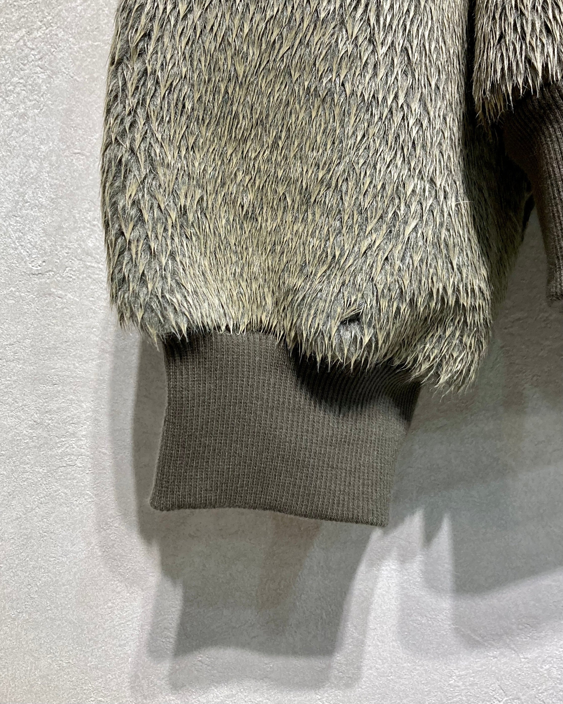 REFOMED / CASTRO BOA HOODIE - Greige