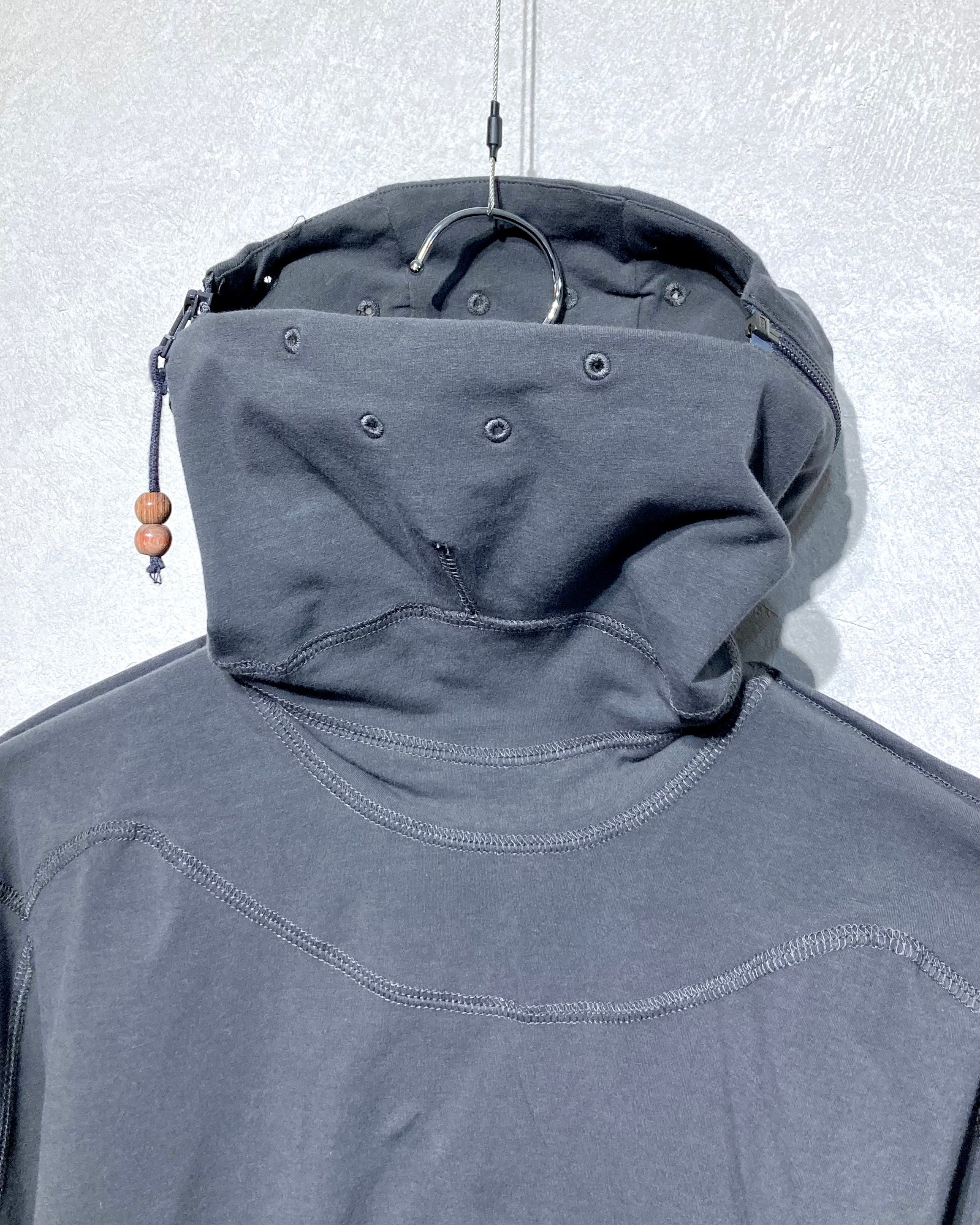 JIAN YE / SASOU TOP - Charcoal