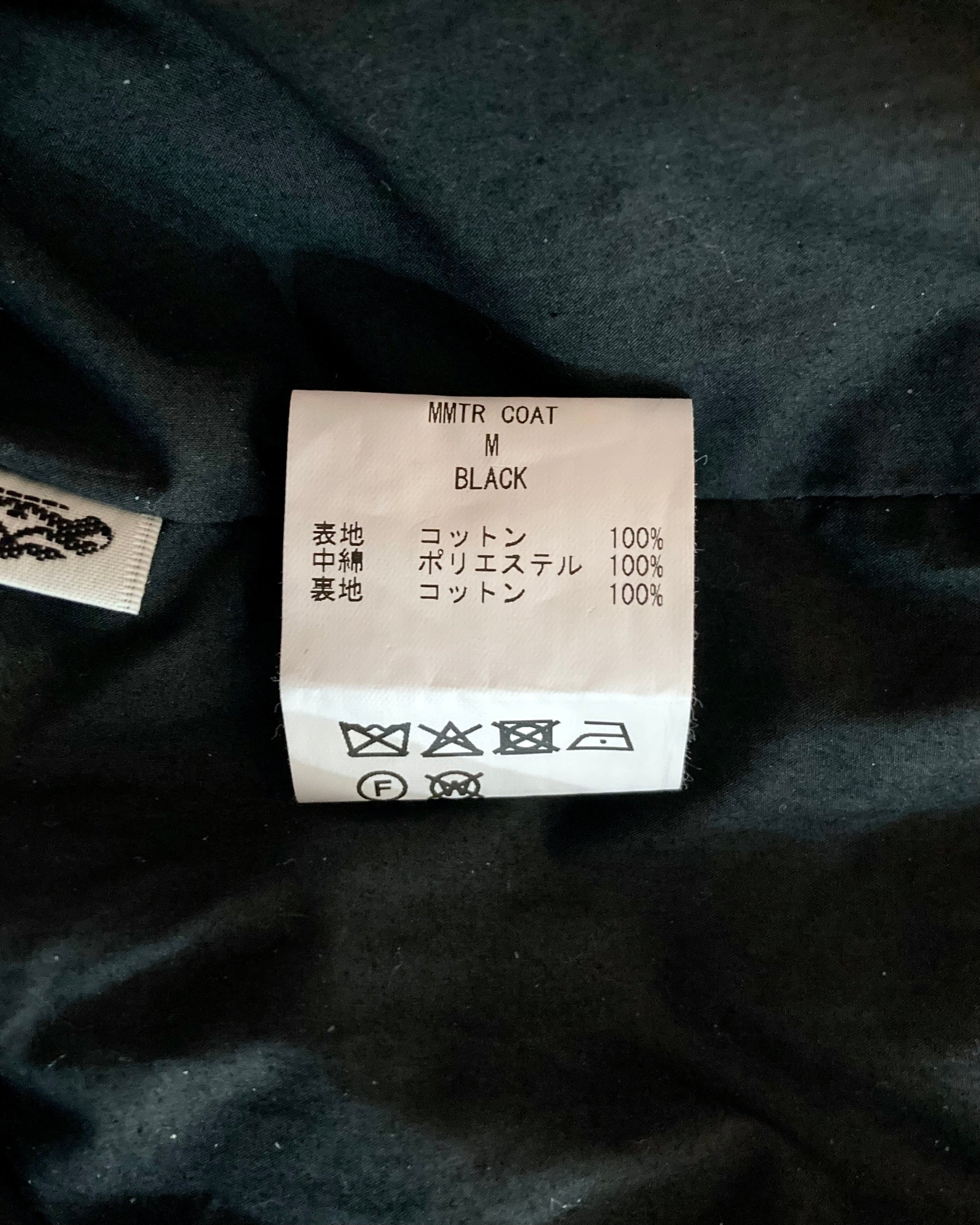 JIAN YE / MMTR COAT - Black