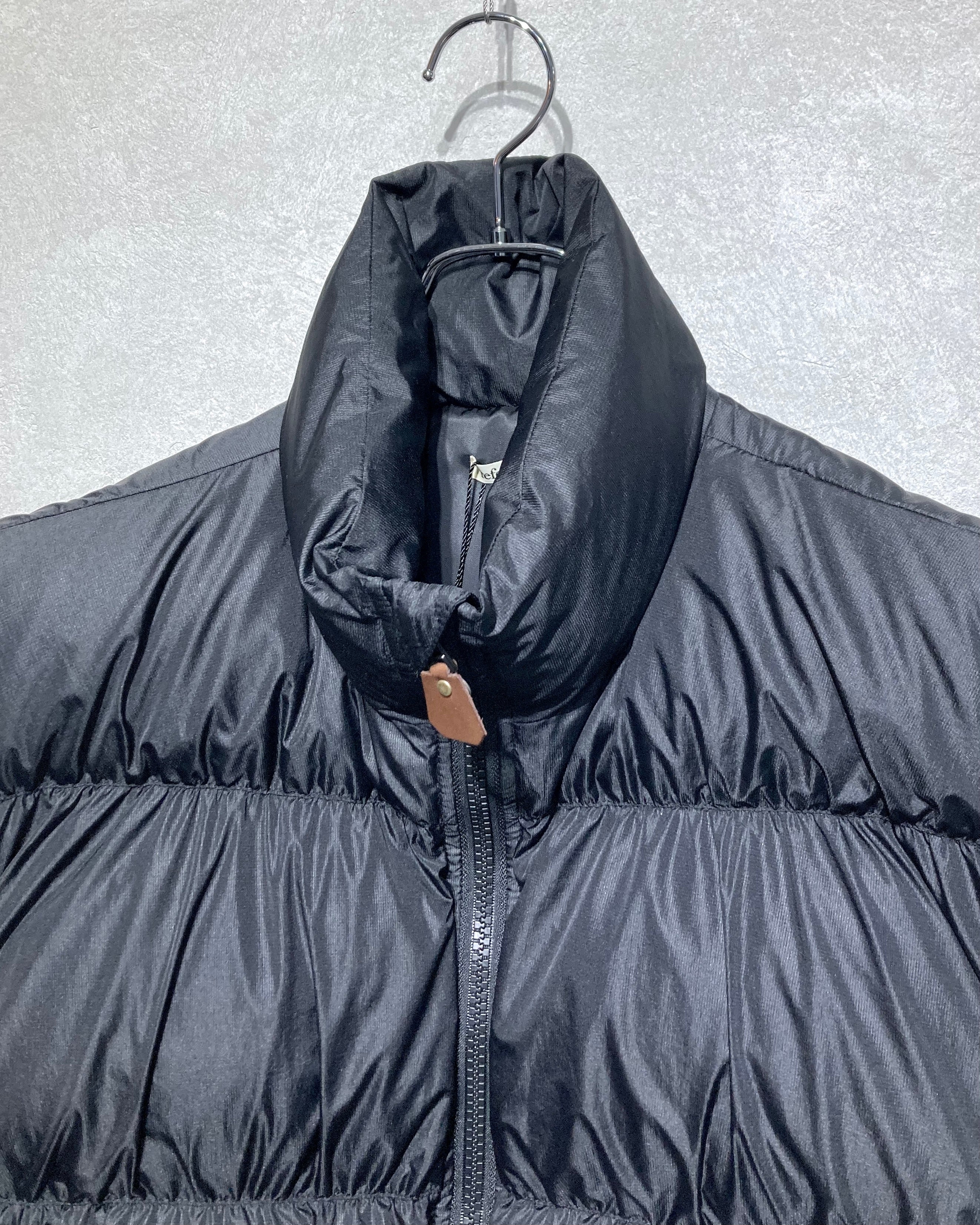 REFOMED / MANUAL DOWN VEST - Black