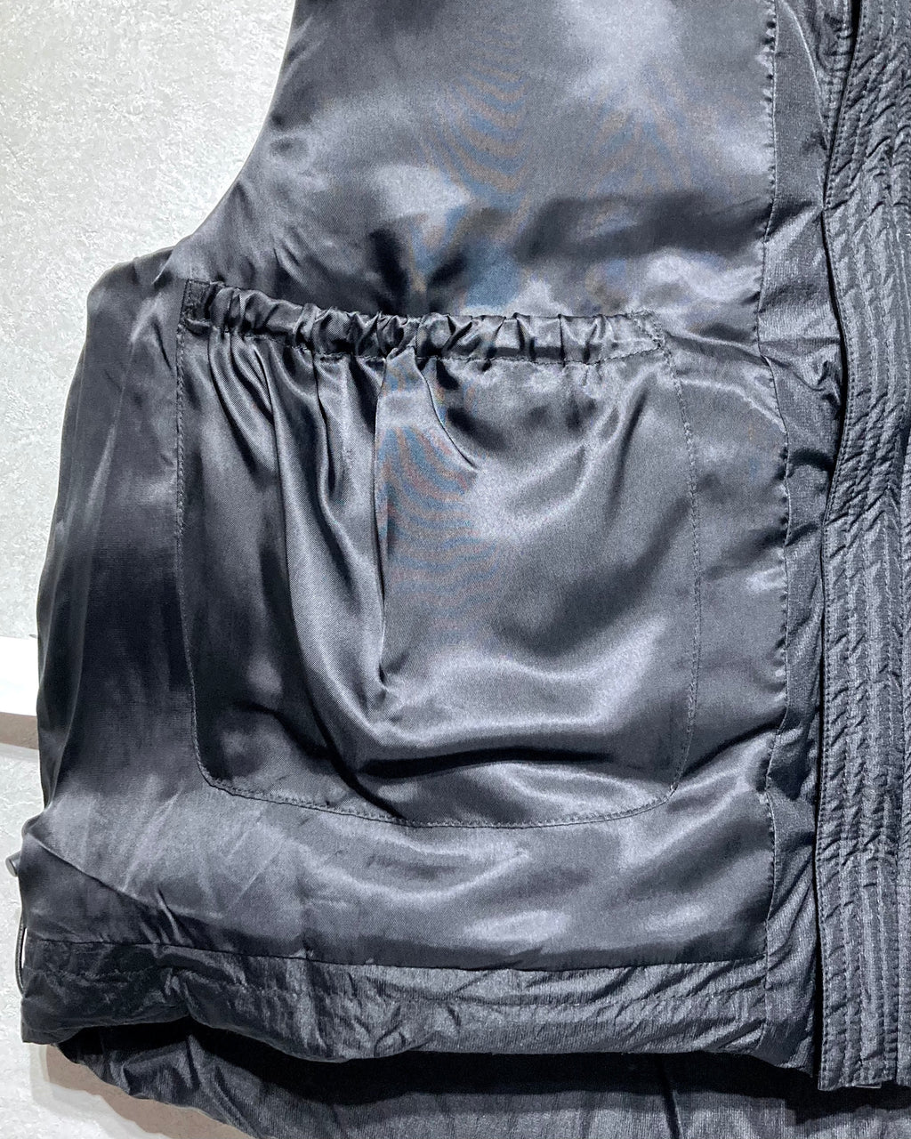 REFOMED / MANUAL DOWN VEST - Black