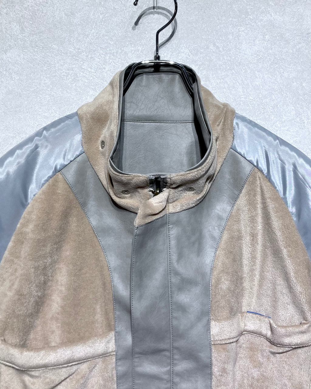 ABELIA EDOWARD GOUCHA / MOM BIKER JACKET - Gray