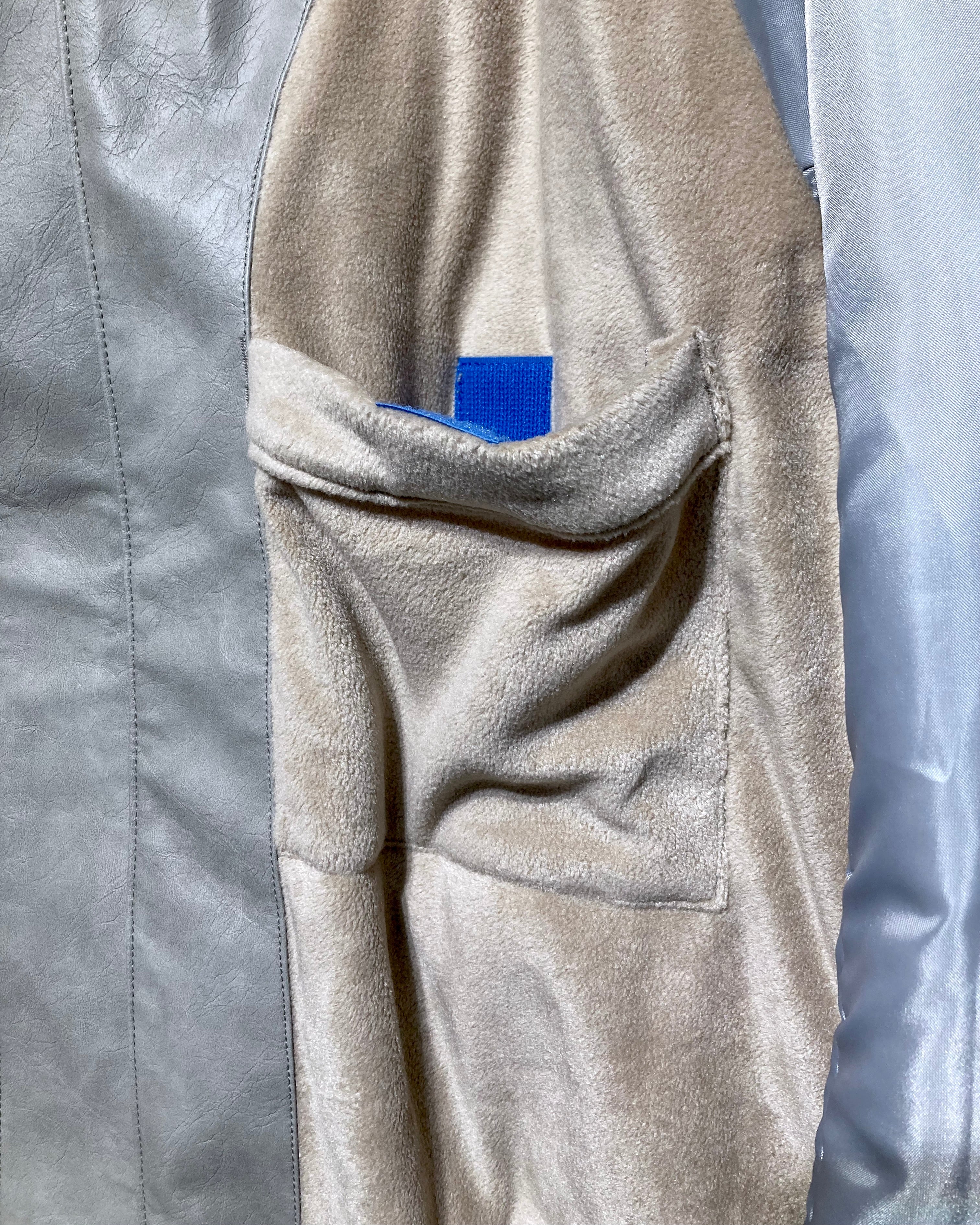 ABELIA EDOWARD GOUCHA / MOM BIKER JACKET - Gray