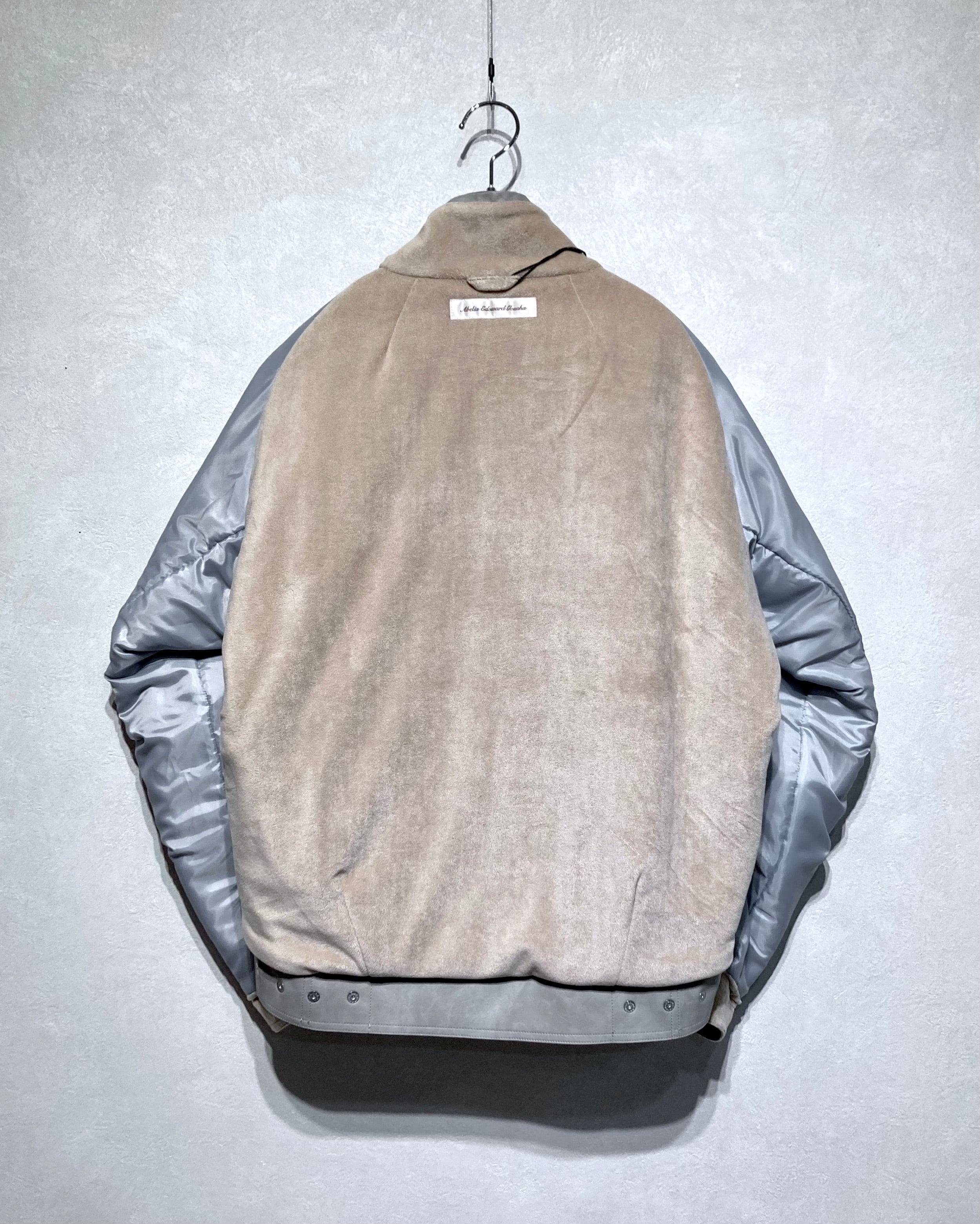 ABELIA EDOWARD GOUCHA / MOM BIKER JACKET - Gray