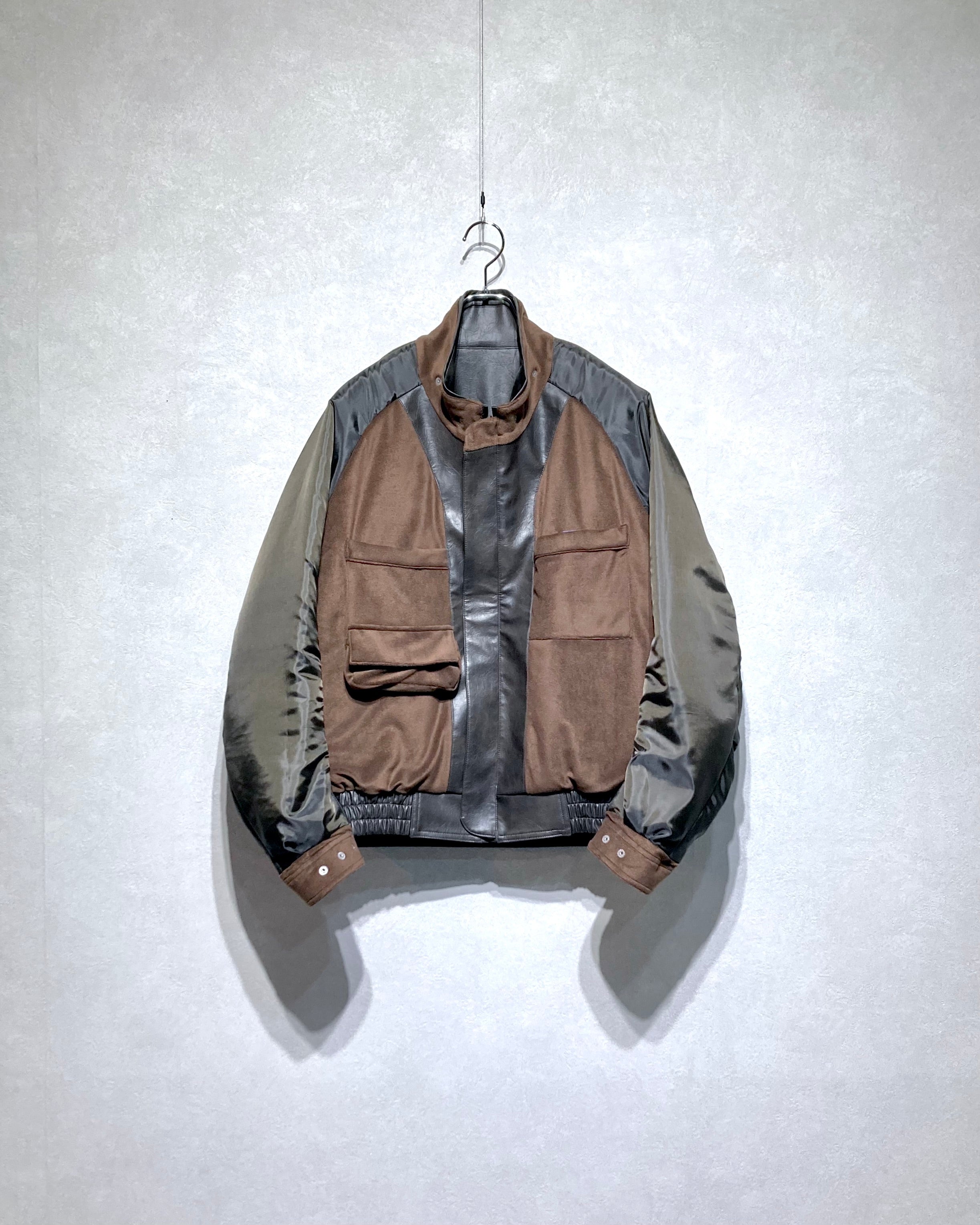 ABELIA EDOWARD GOUCHA / MOM BIKER JACKET - Charcoal