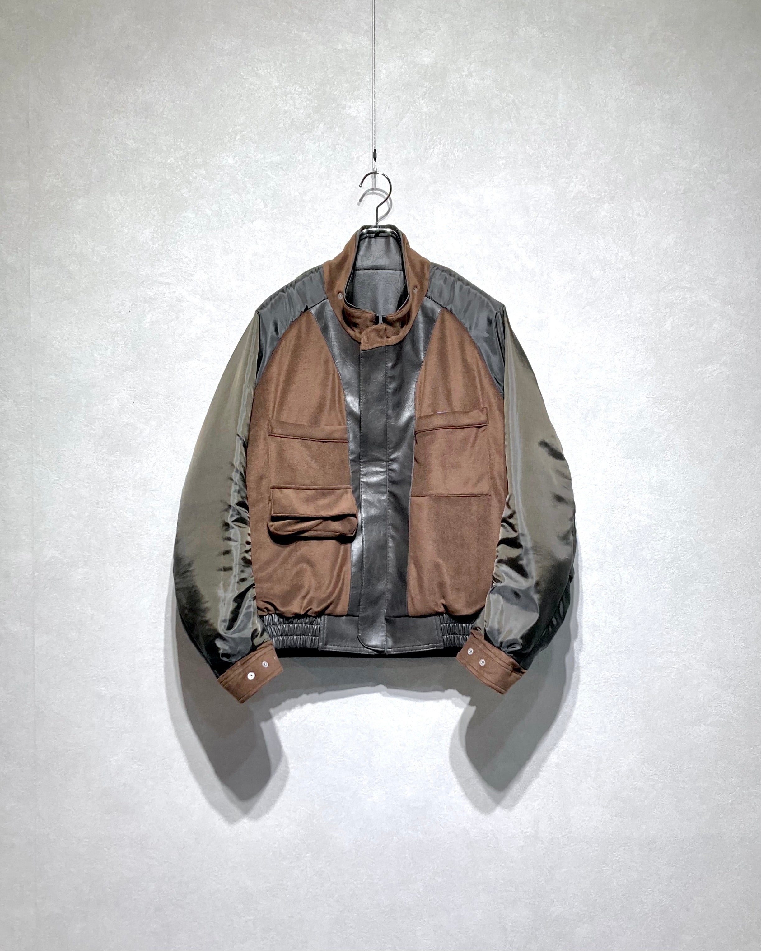 ABELIA EDOWARD GOUCHA / MOM BIKER JACKET - Charcoal