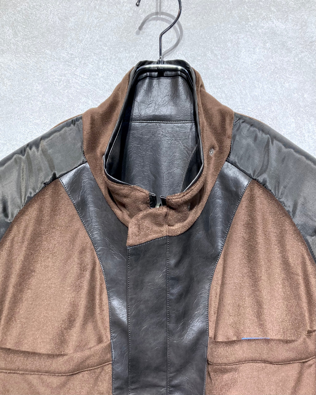 ABELIA EDOWARD GOUCHA / MOM BIKER JACKET - Charcoal