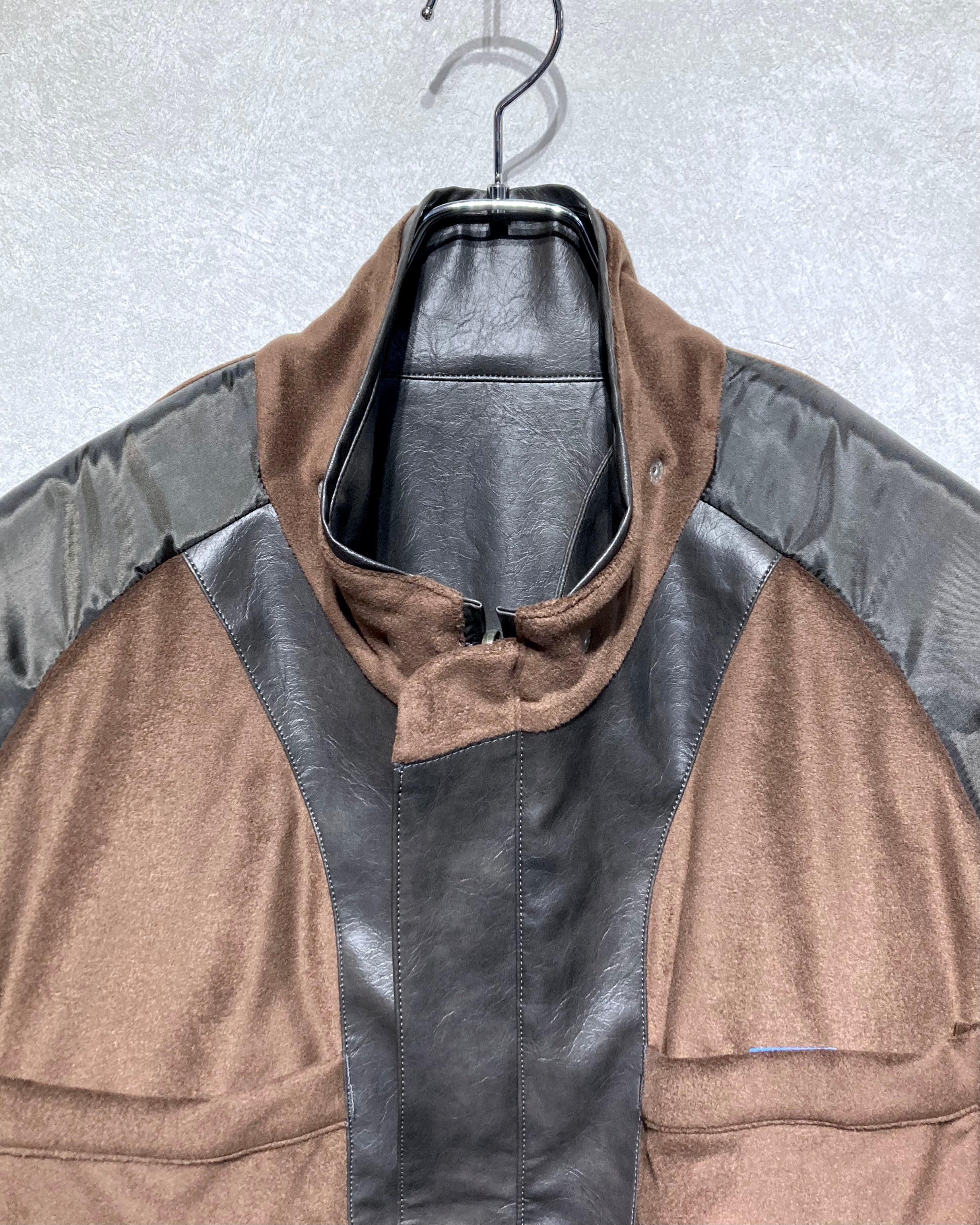 ABELIA EDOWARD GOUCHA / MOM BIKER JACKET - Charcoal