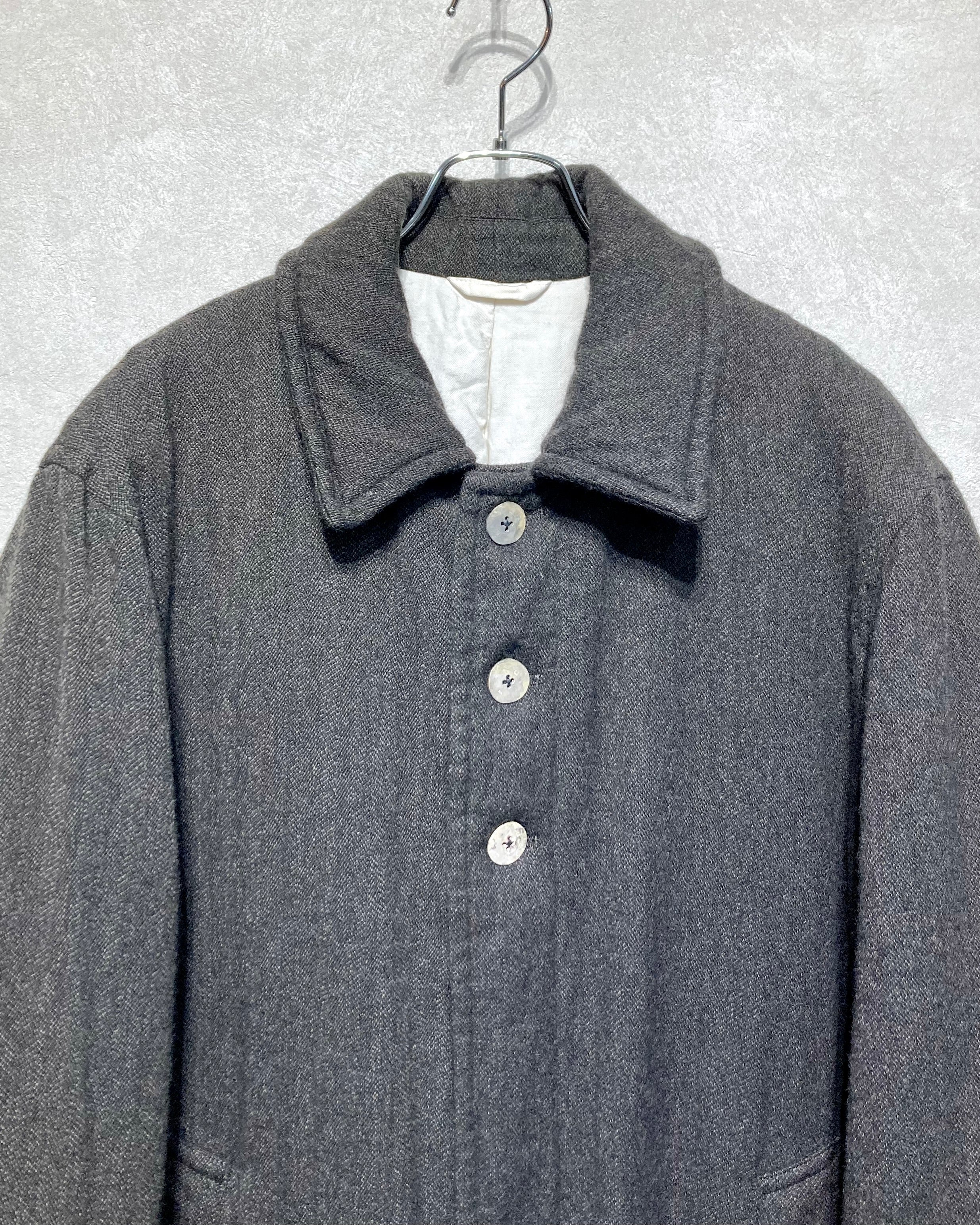 CALL / WOOL SHRINK LONG COAT