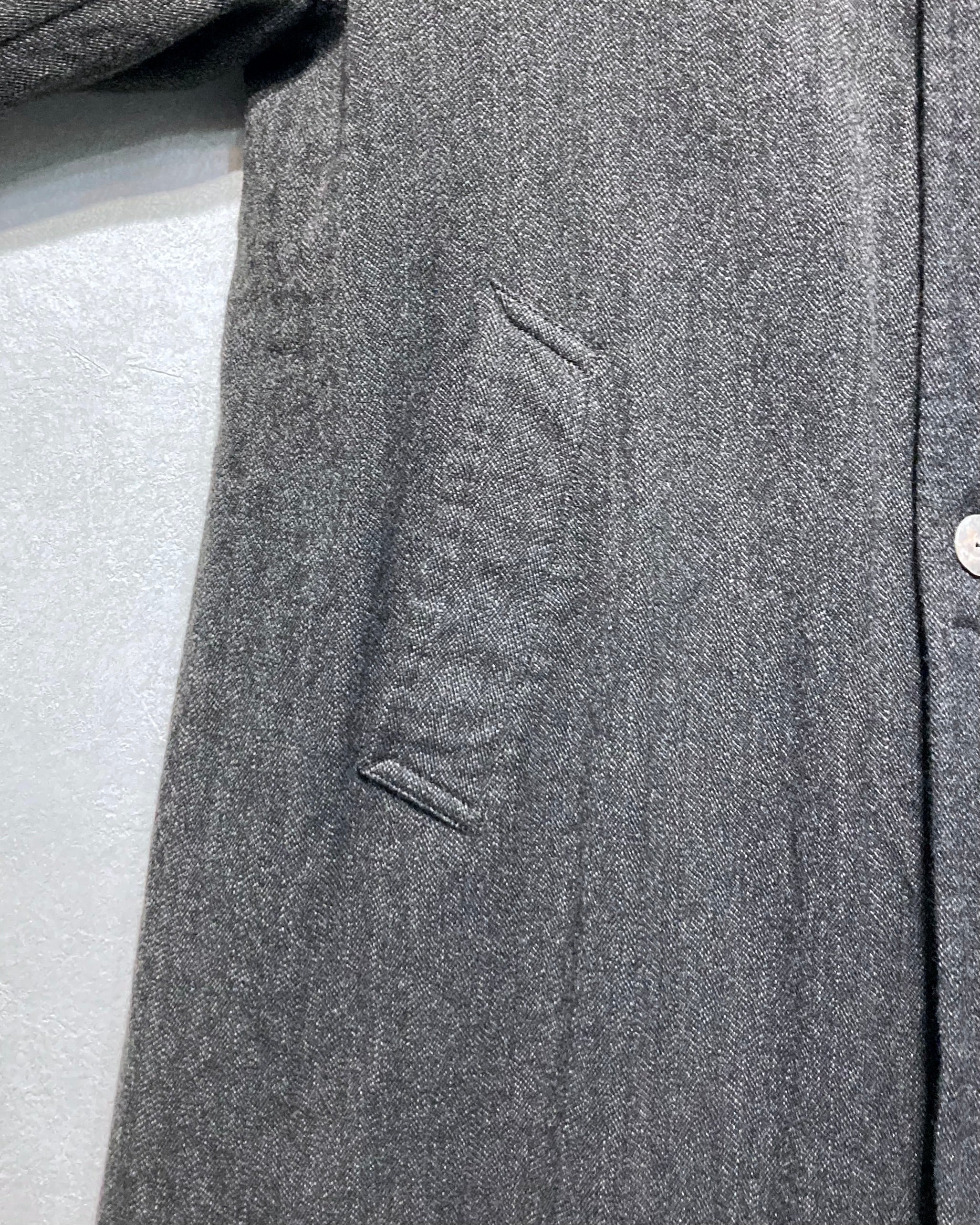 CALL / WOOL SHRINK LONG COAT