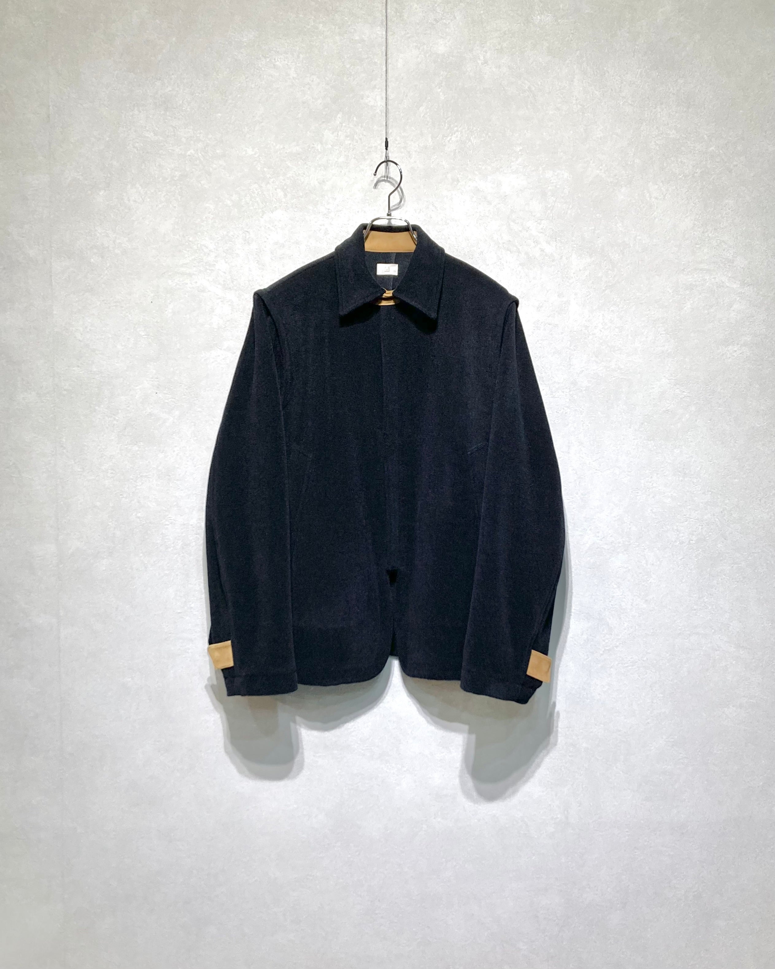 CALL / MELTON SHORT COAT - Black