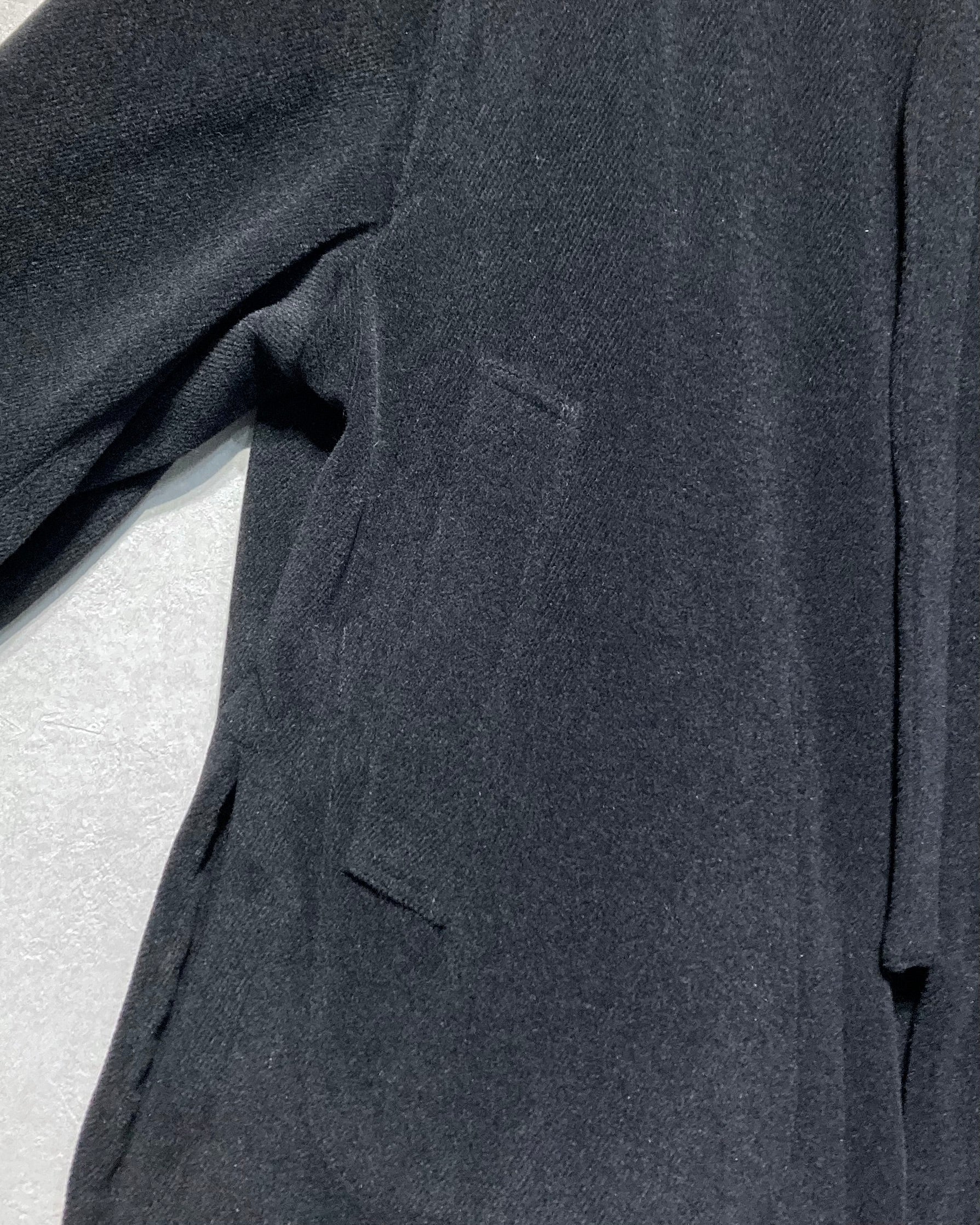 CALL / MELTON SHORT COAT - Black