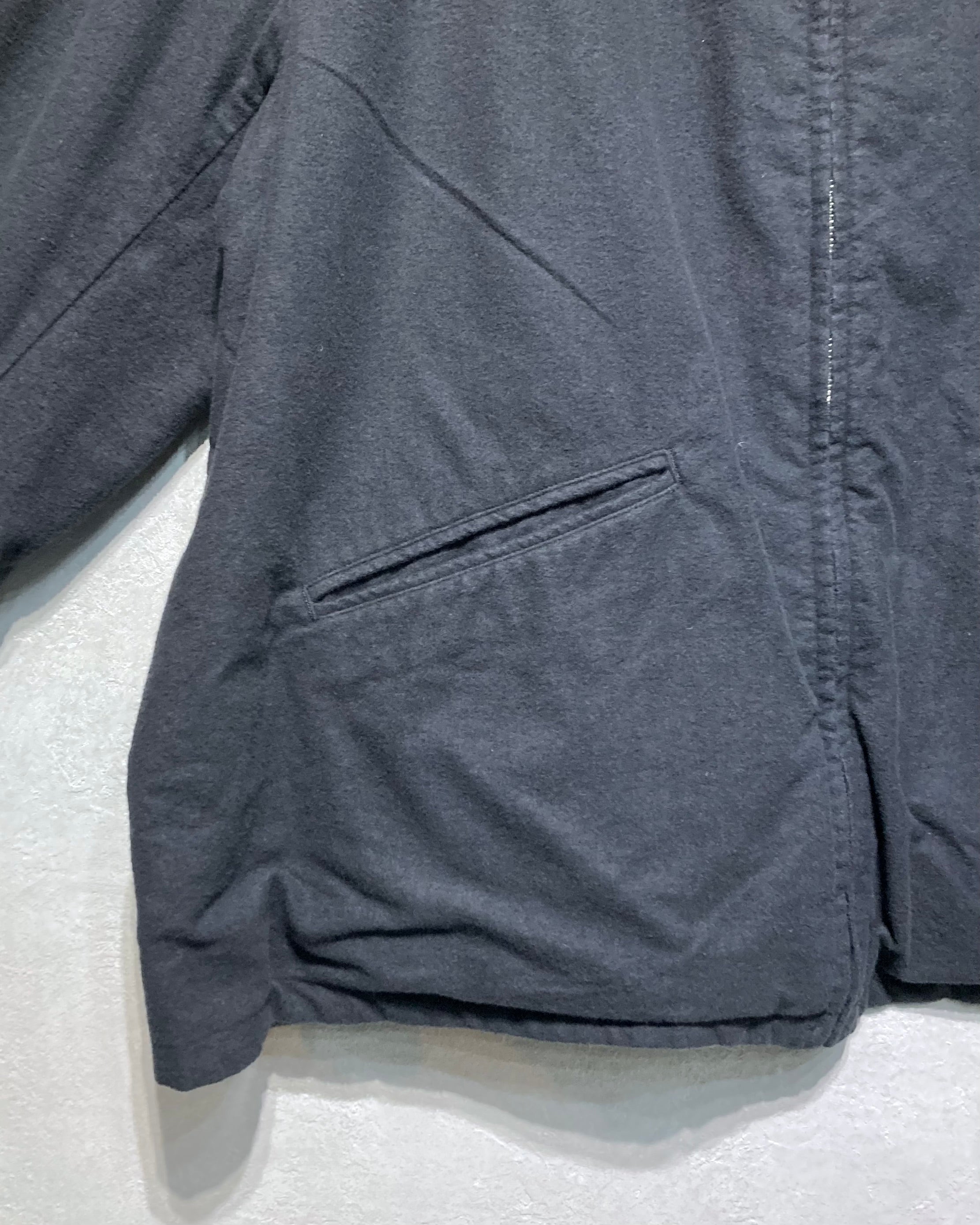 CALL / SHRINK HARRINGTON JACKET - Black