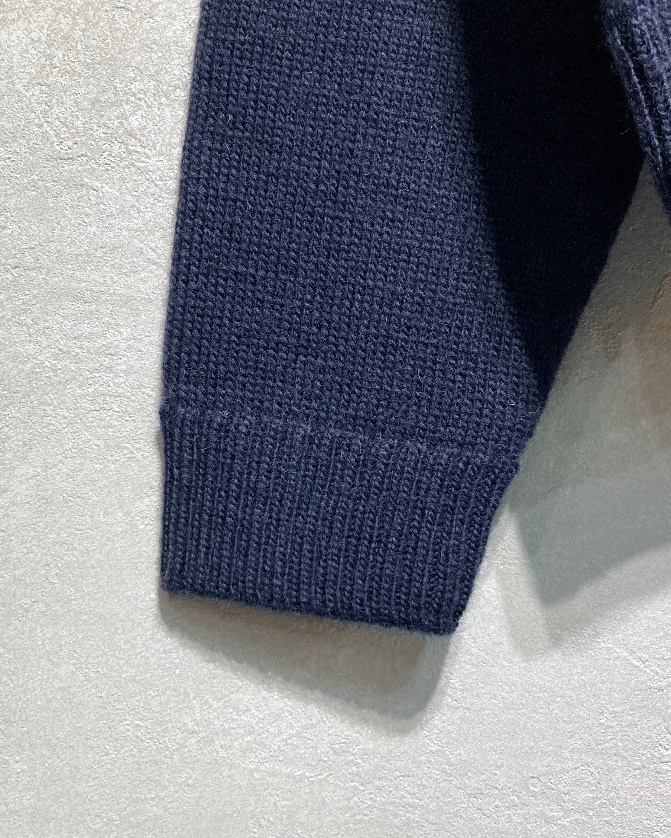 CALL / CL-DOG KNIT JUMPER - Navy