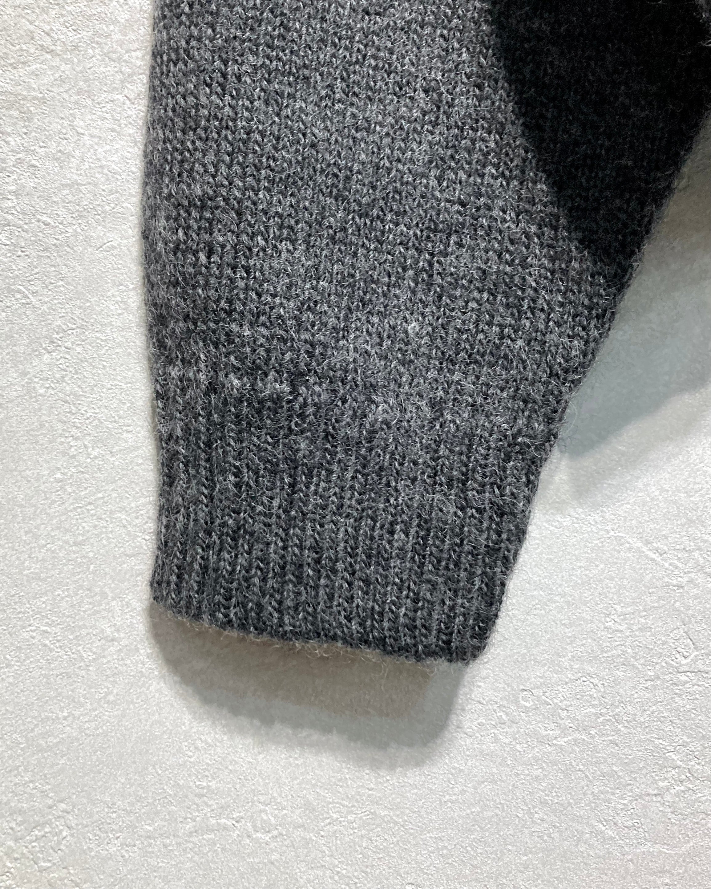 CALL / CL-DOG KNIT JUMPER - Charcoal