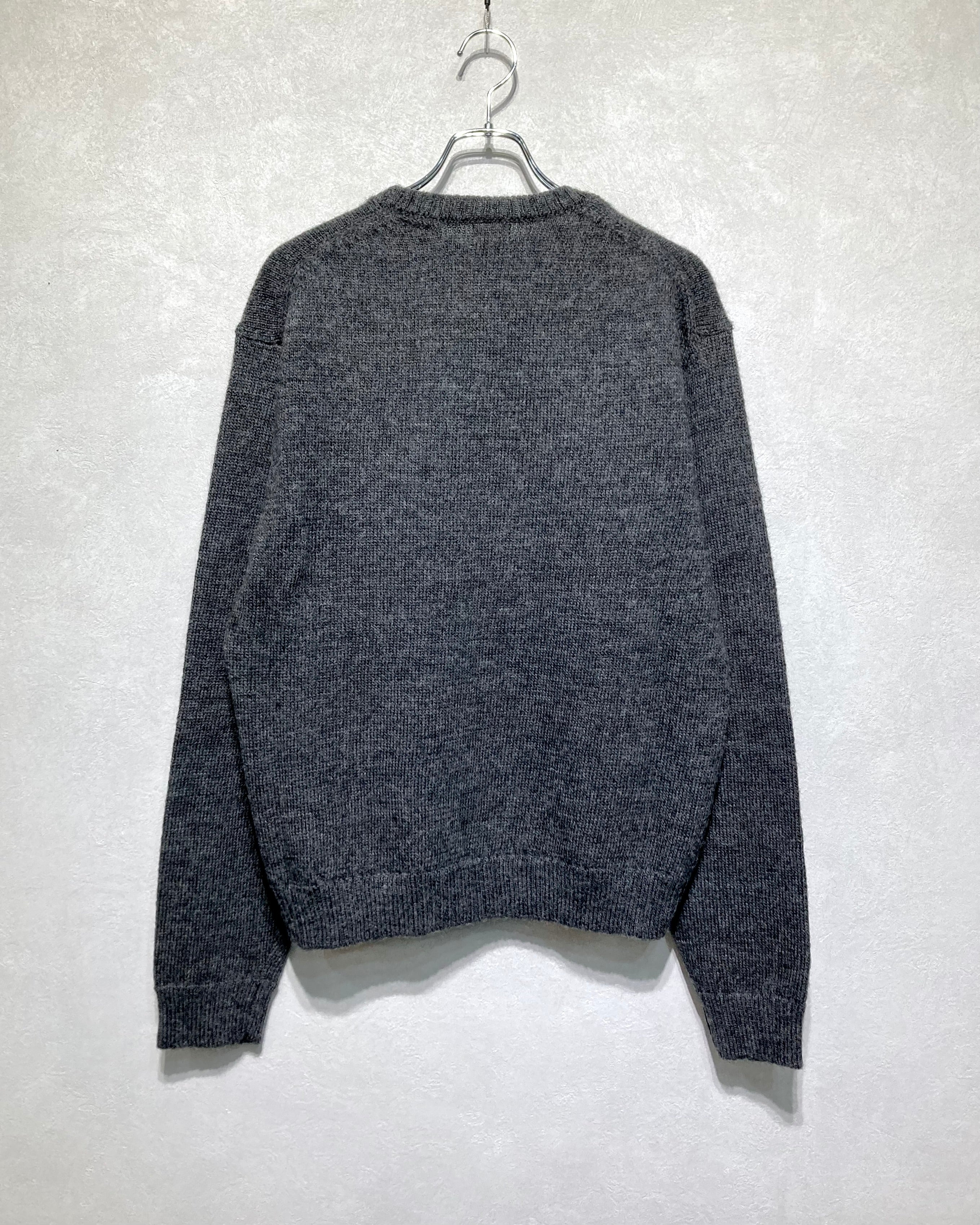 CALL / CL-DOG KNIT JUMPER - Charcoal