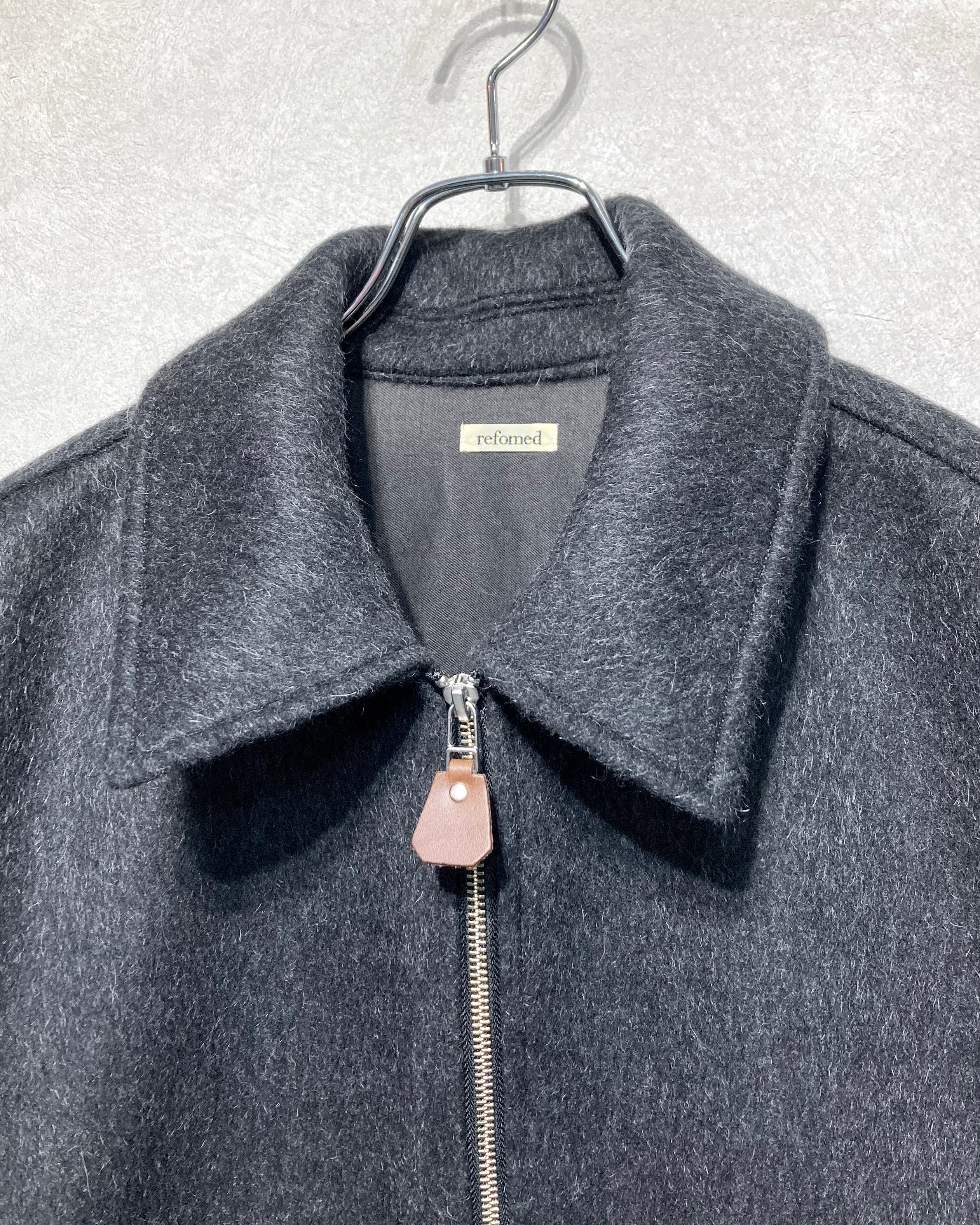 REFOMED / FORMAN WOOL JACKET - Charcoal