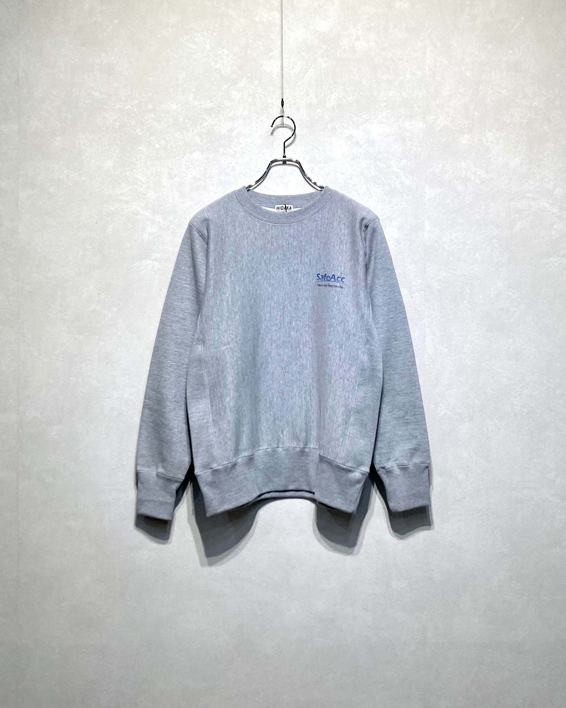 HIDAKA / X-RAY BAGGAGE SWEATSHIRTS - Ash