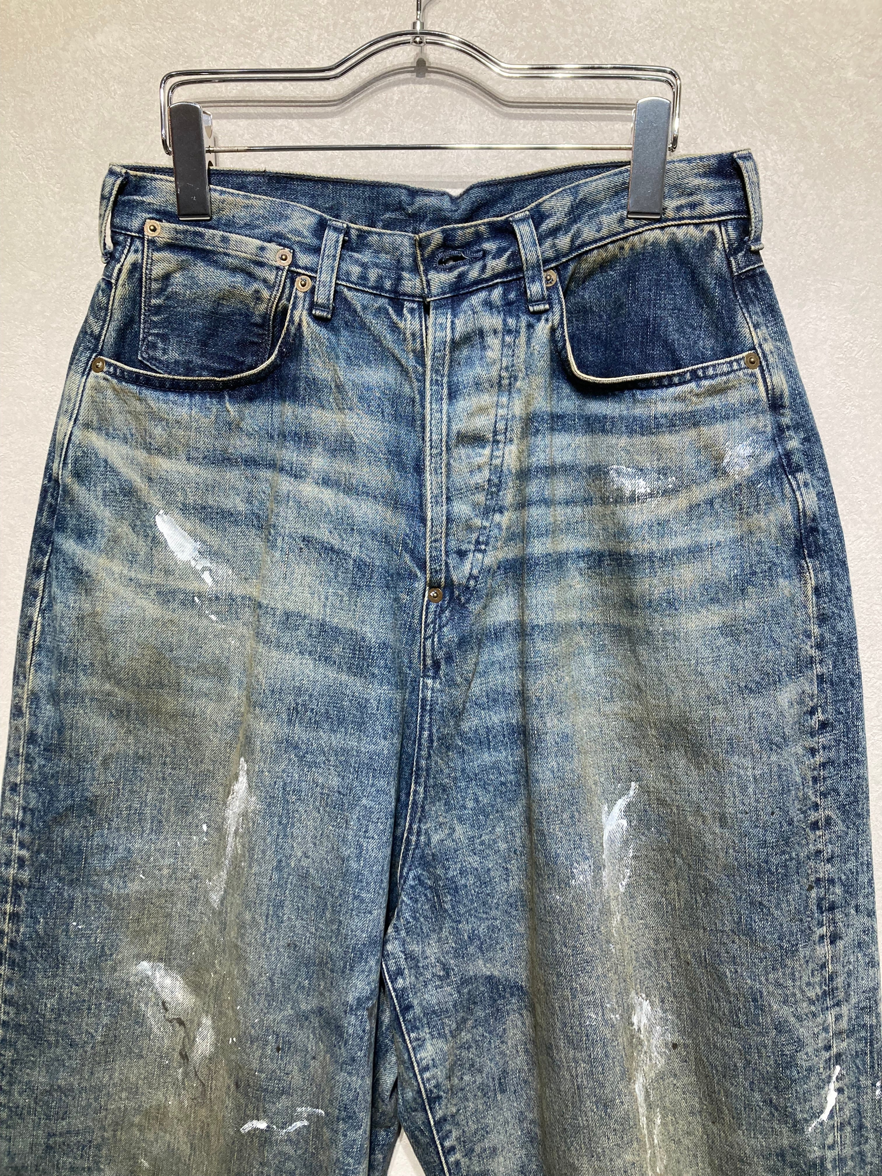 REFOMED / FRESH MAN DENIM WIDE PANTS - Paint