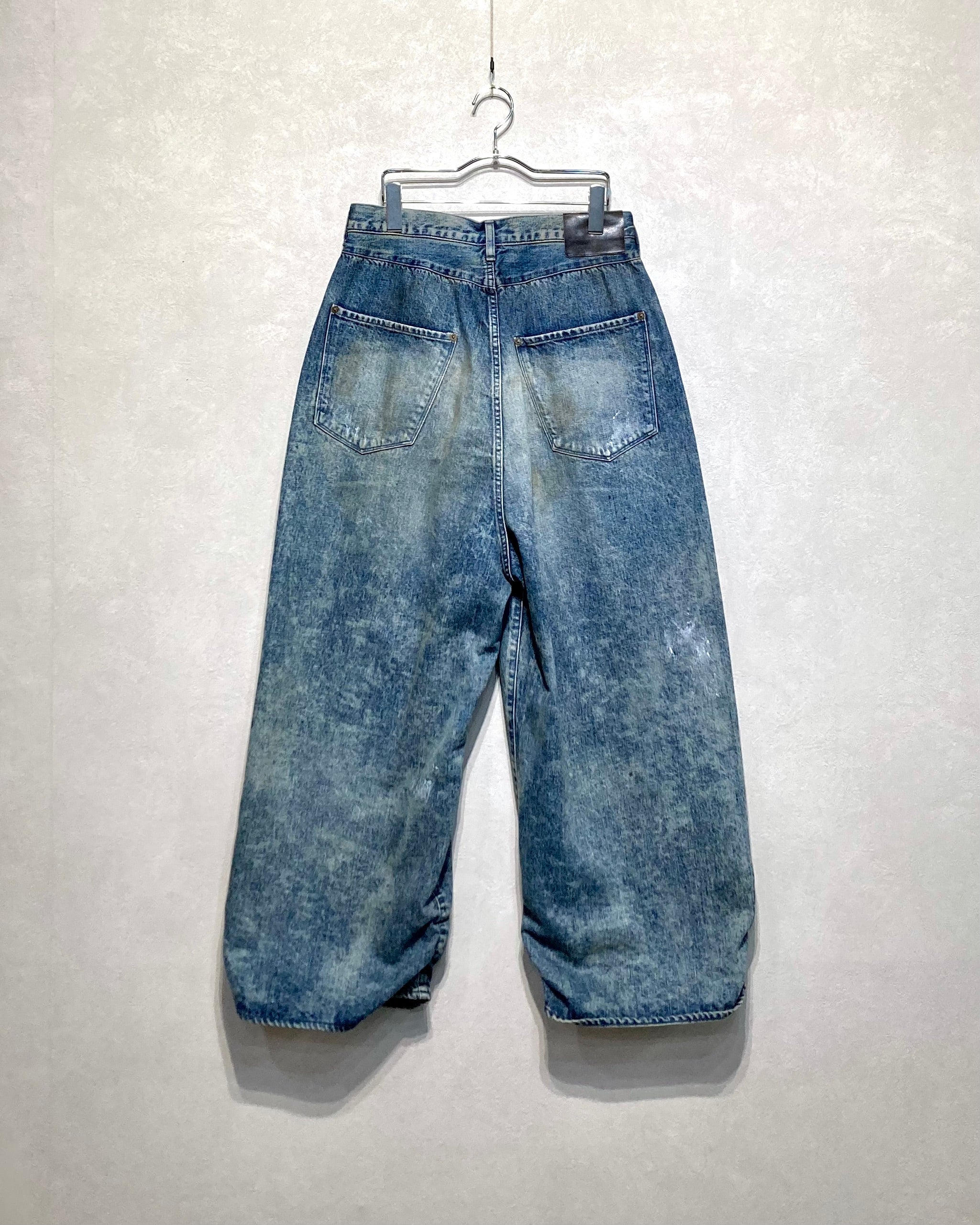 REFOMED / FRESH MAN DENIM WIDE PANTS - Paint