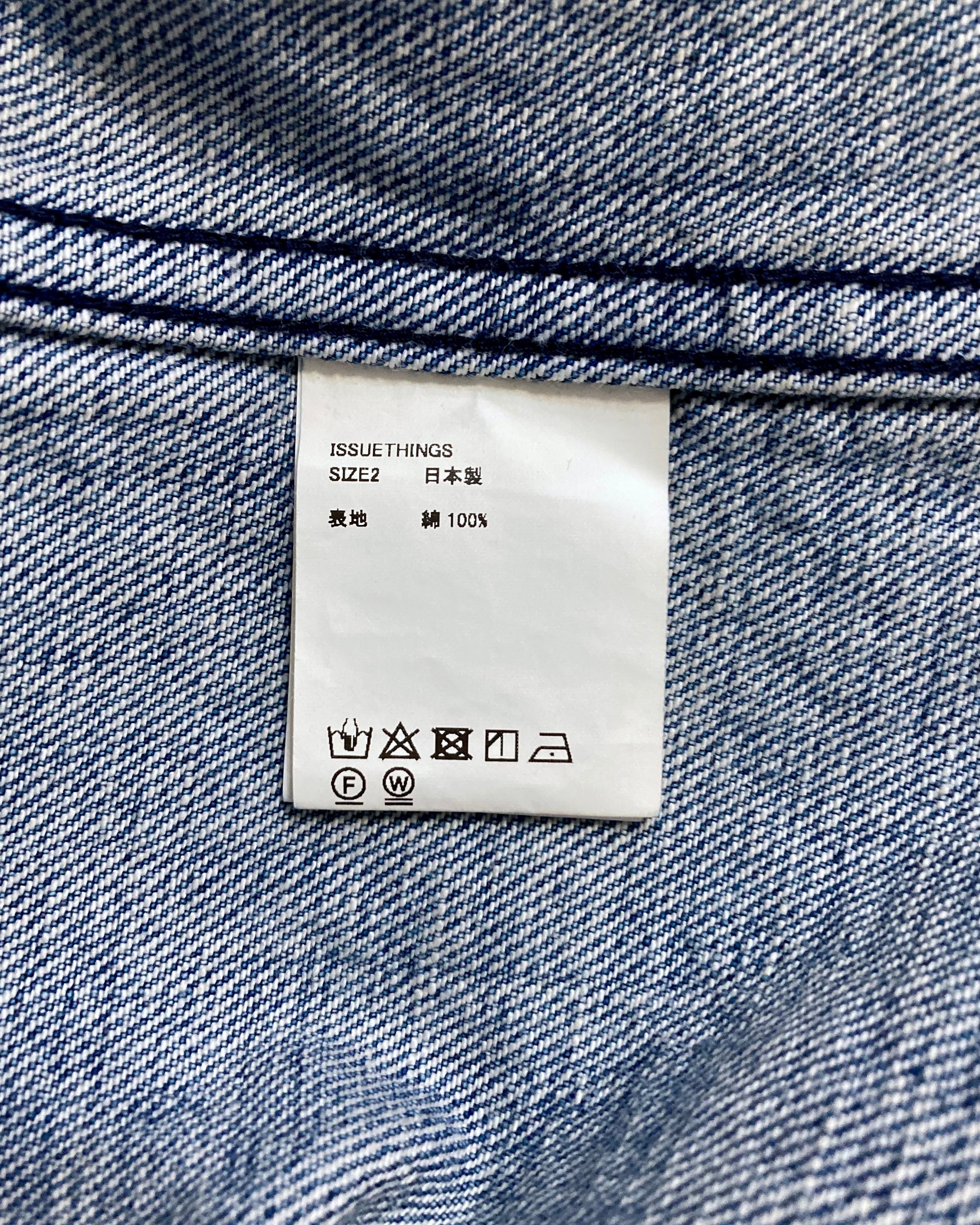 ISSUETHINGS / TYPE116/Jacket - Blue