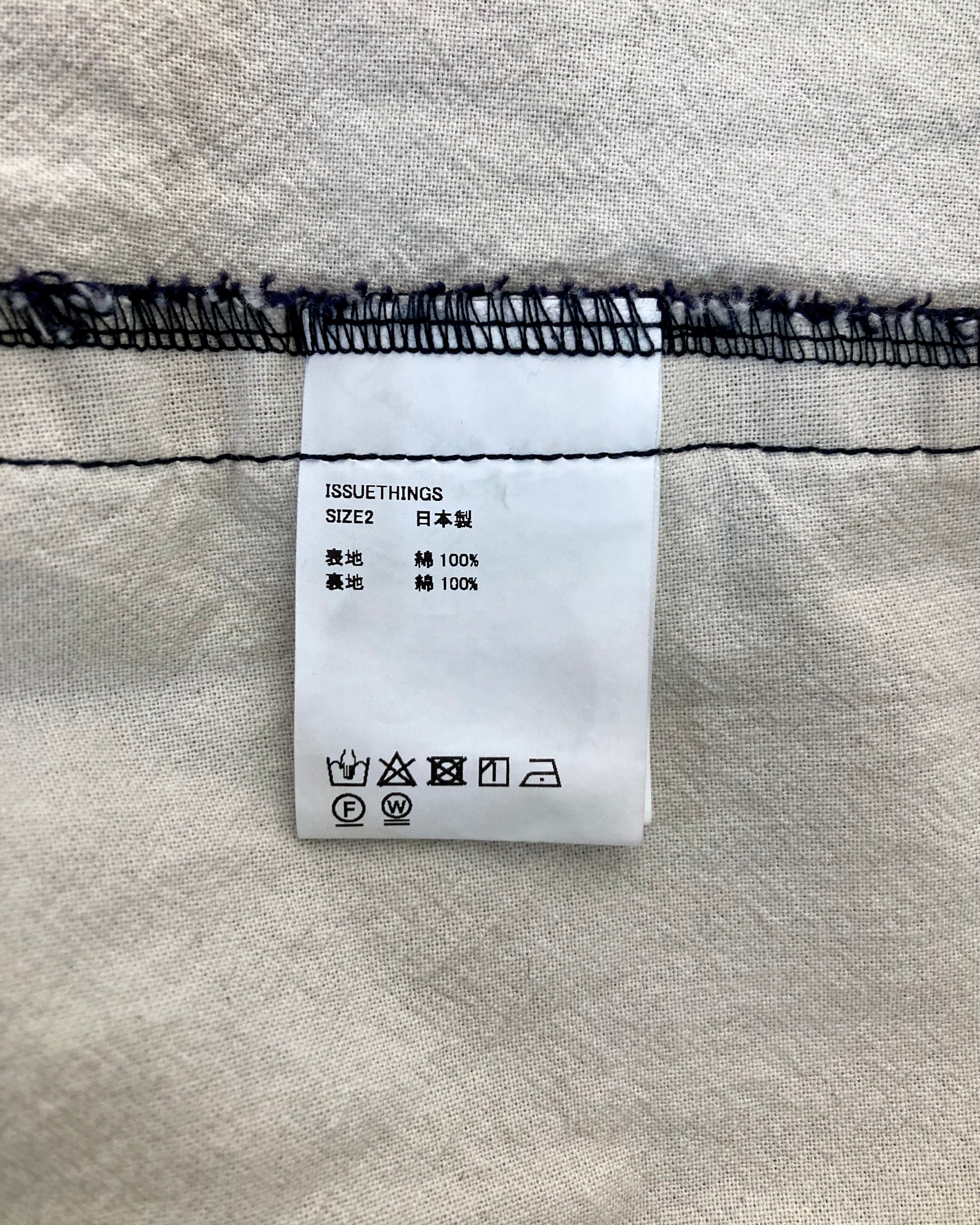 ISSUETHINGS / TYPE106/Jacket - Navy blue