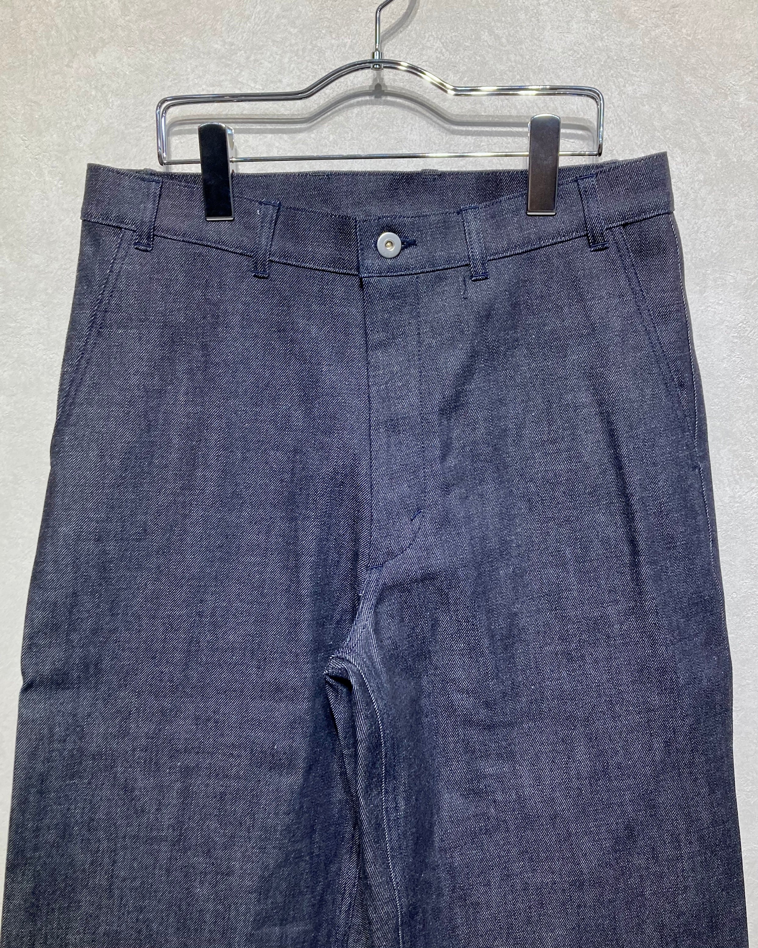 ISSUETHINGS / TYPE104/Pants/Non-washed - Indigo blue