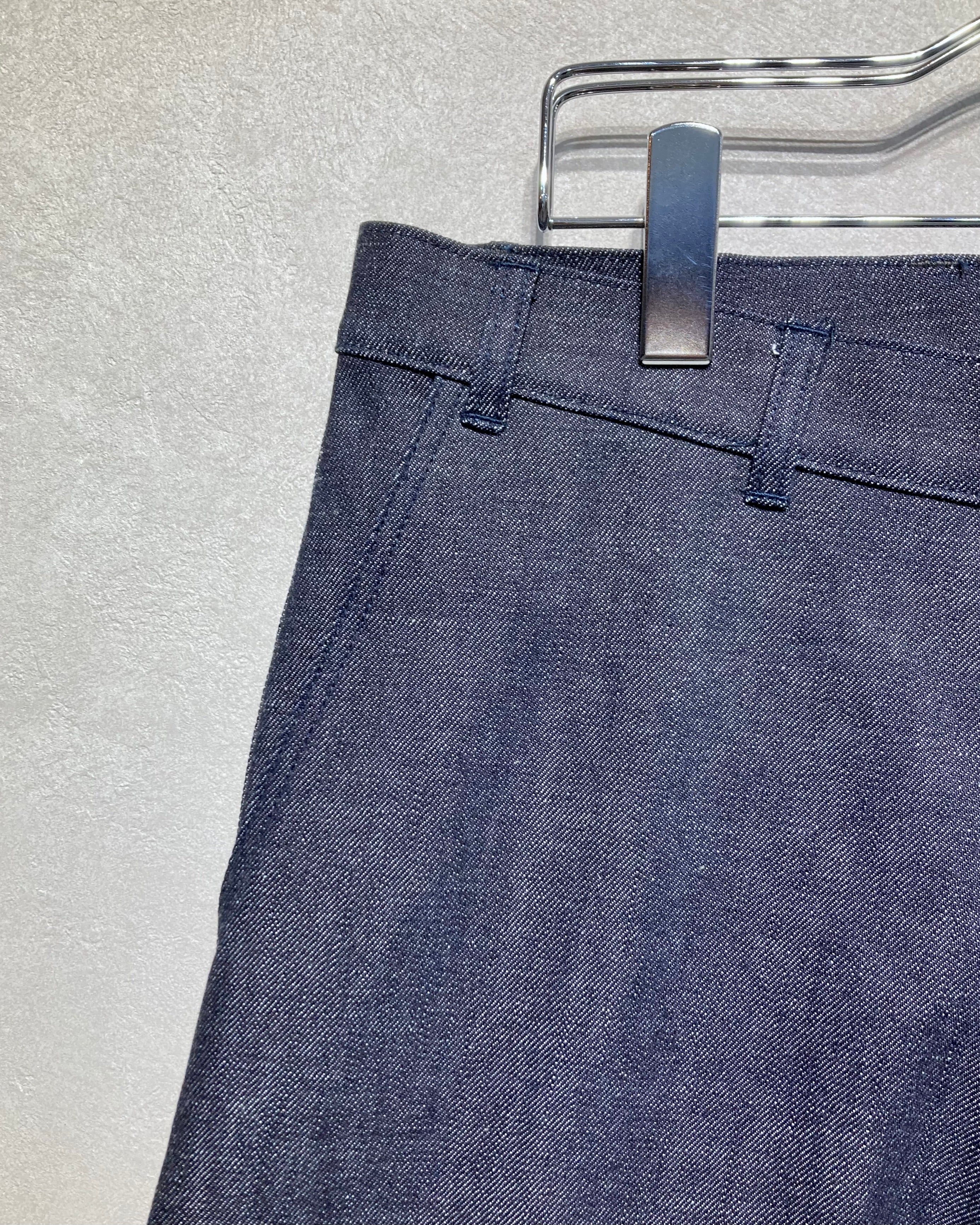 ISSUETHINGS / TYPE104/Pants/Non-washed - Indigo blue