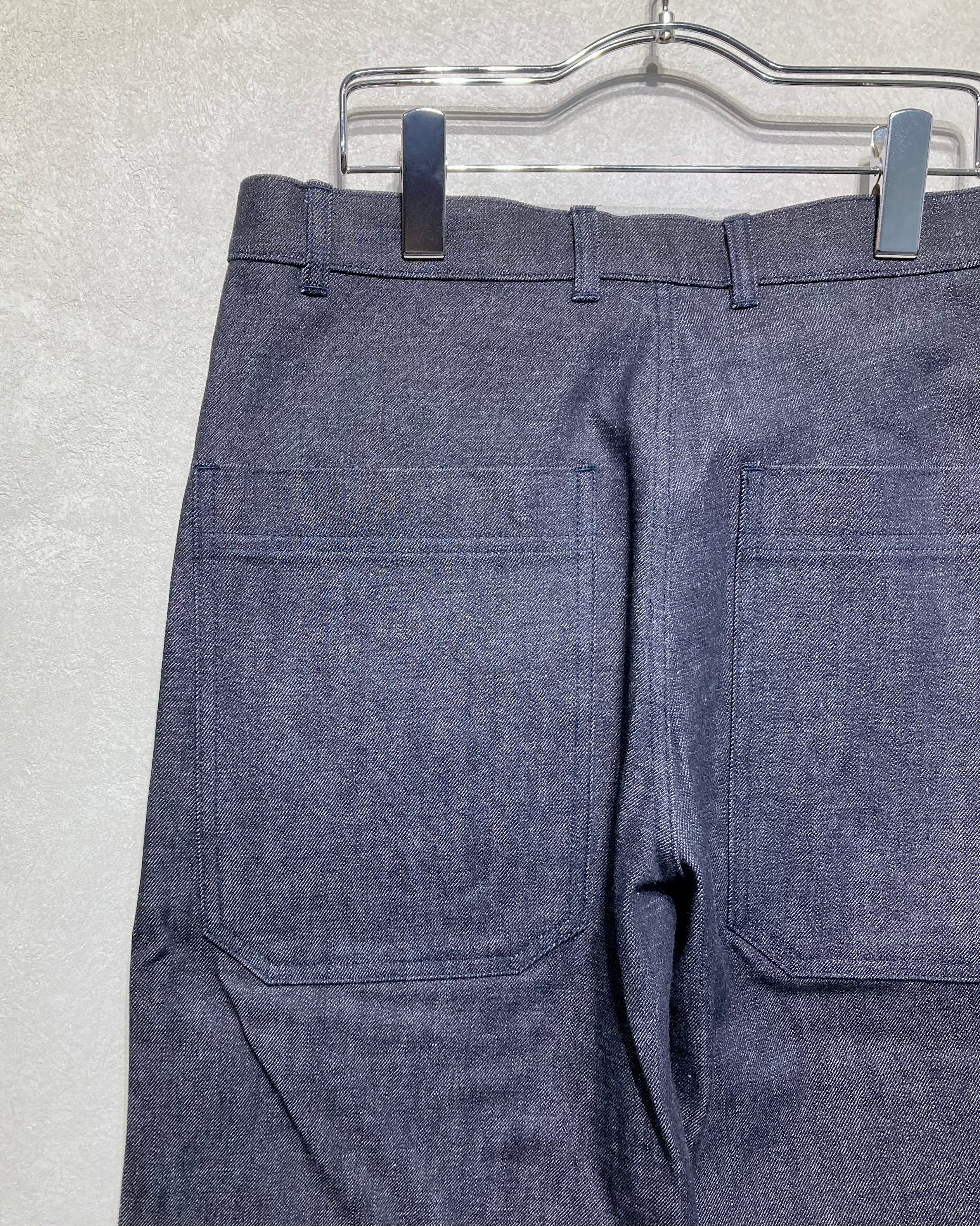 ISSUETHINGS / TYPE104/Pants/Non-washed - Indigo blue