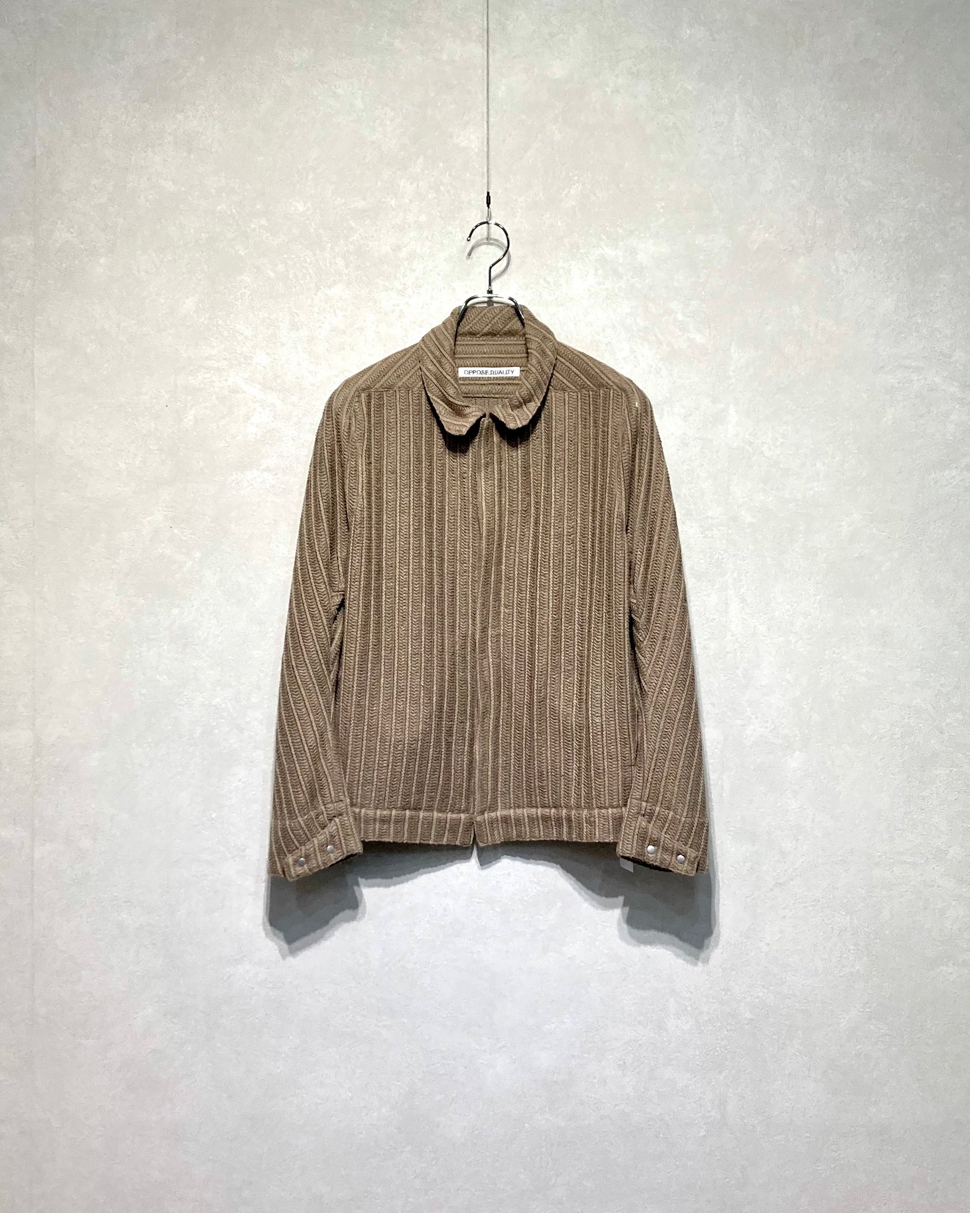 OPPOSE DUALITY / FLY FRONT WAVE JKT - Beige