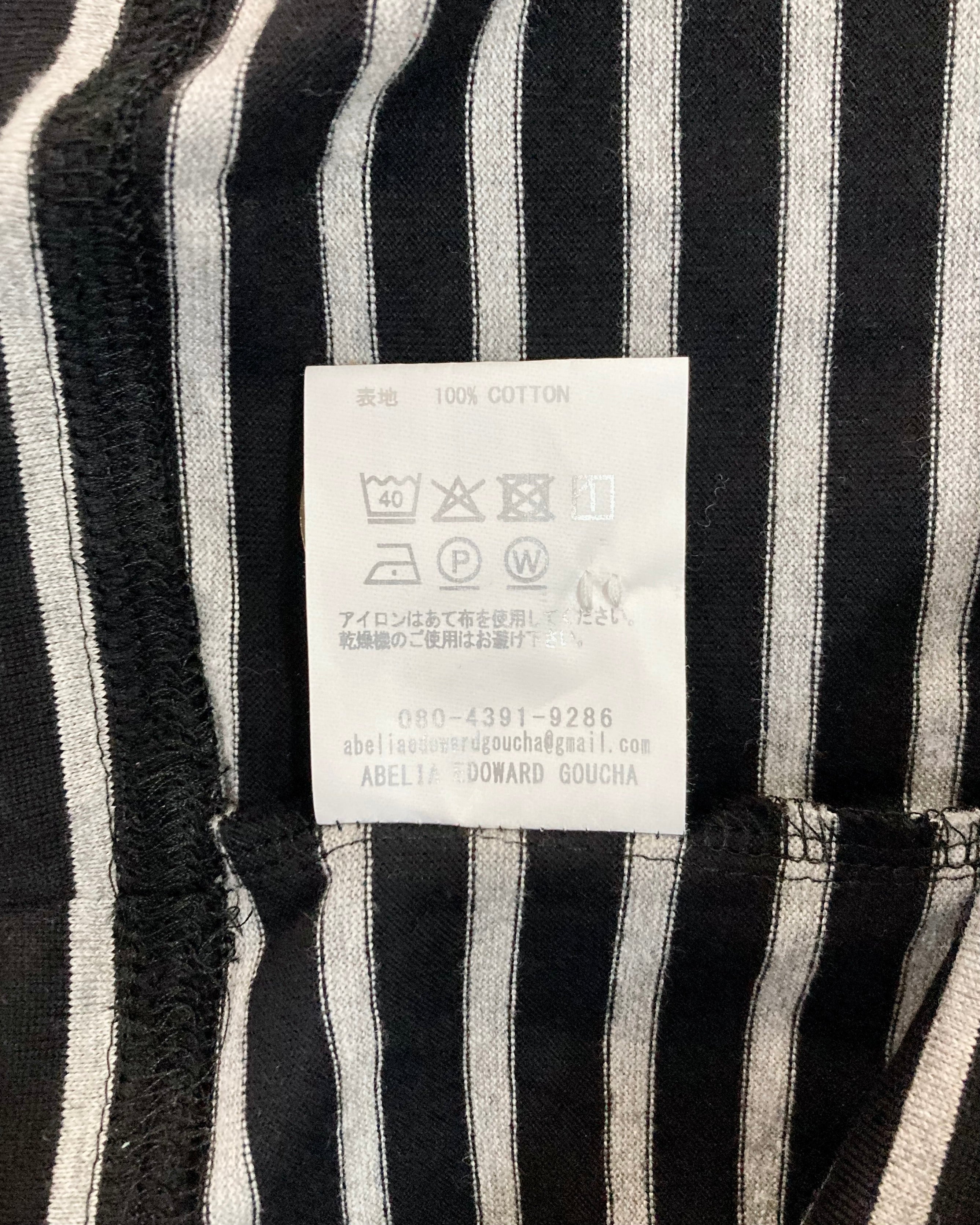 ABELIA EDOWARD GOUCHA / LS POLO - Black