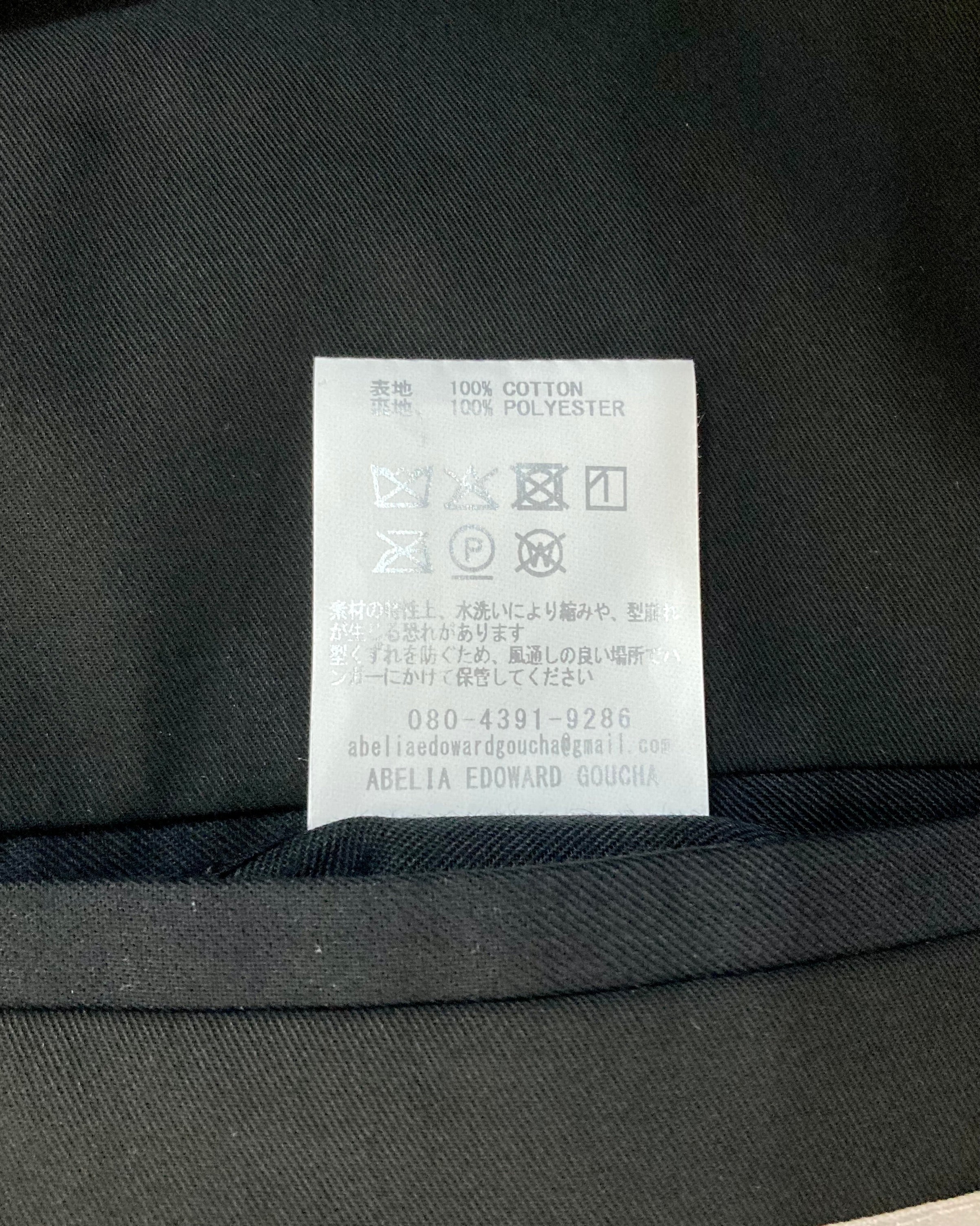 ABELIA EDOWARD GOUCHA / SUNDAY JACKET - Black